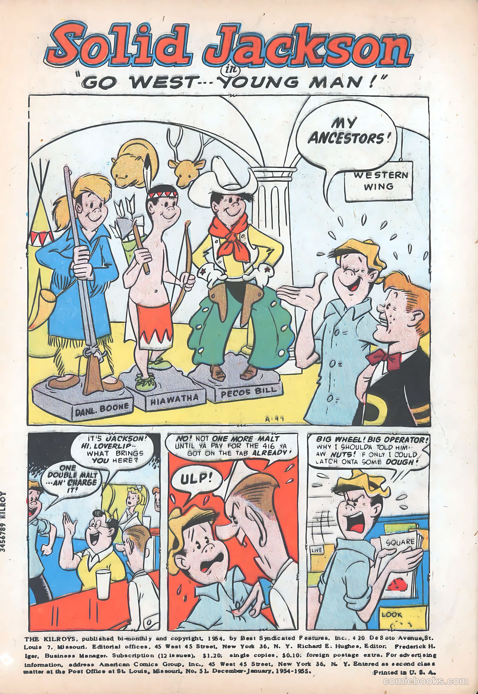 The Kilroys #51 (1954) — page 3 of 36