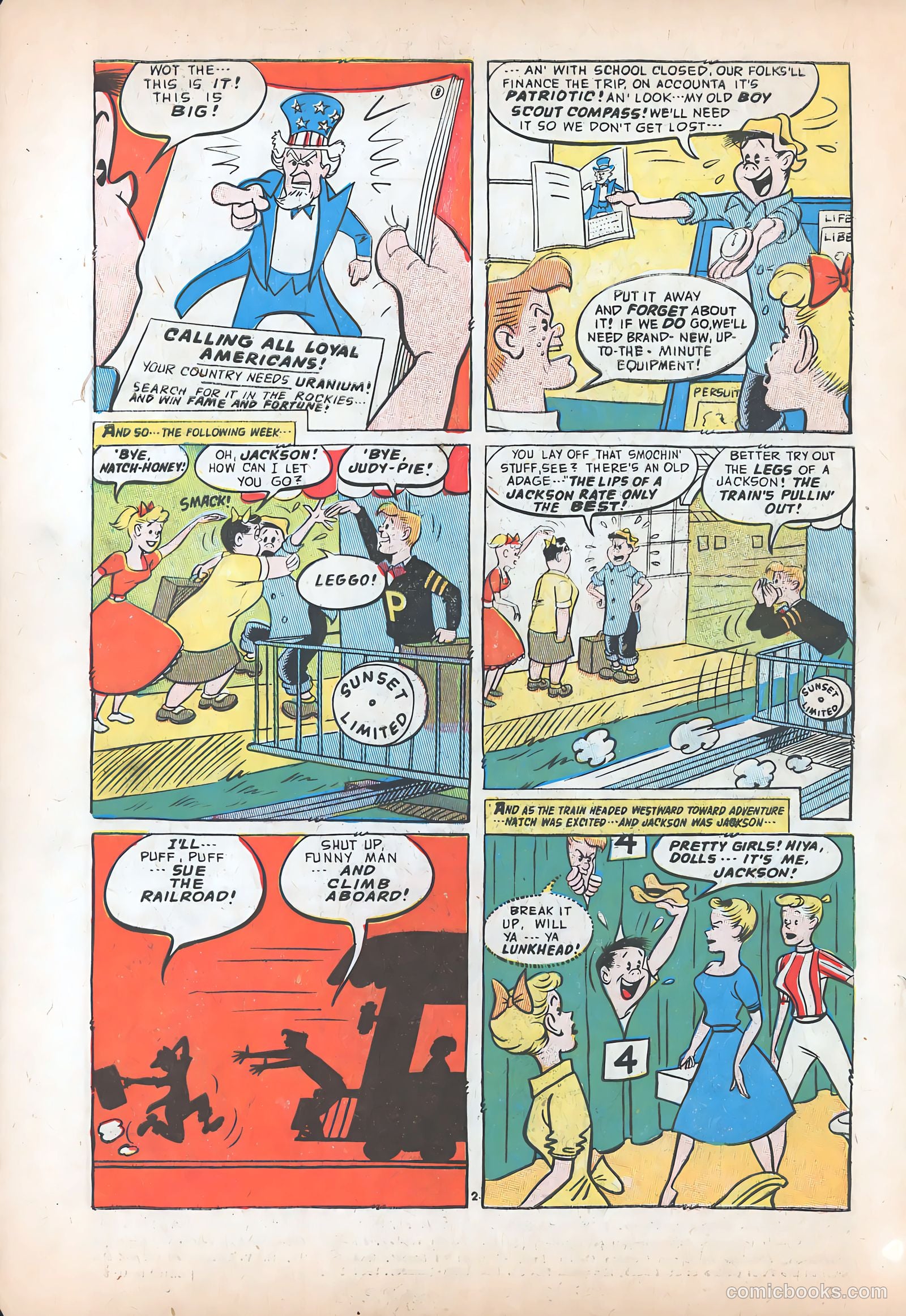 The Kilroys #51 (1954) — page 4 of 36