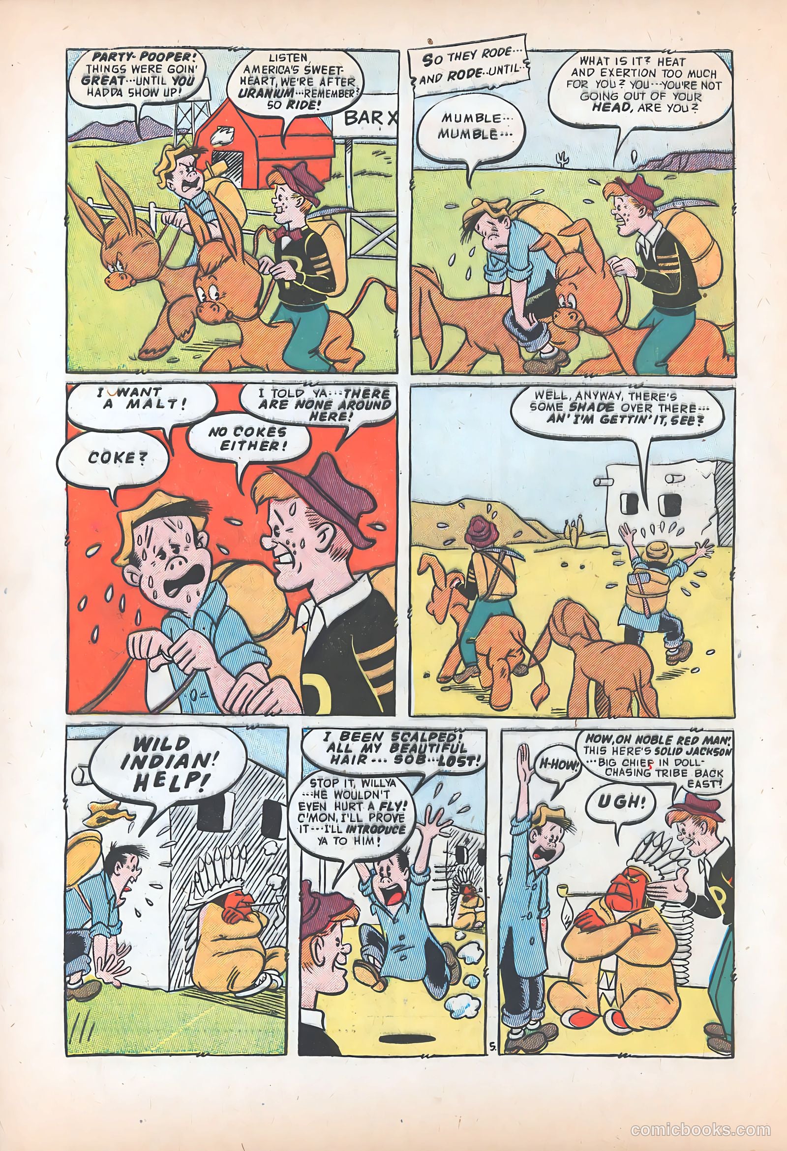 The Kilroys #51 (1954) — page 8 of 36