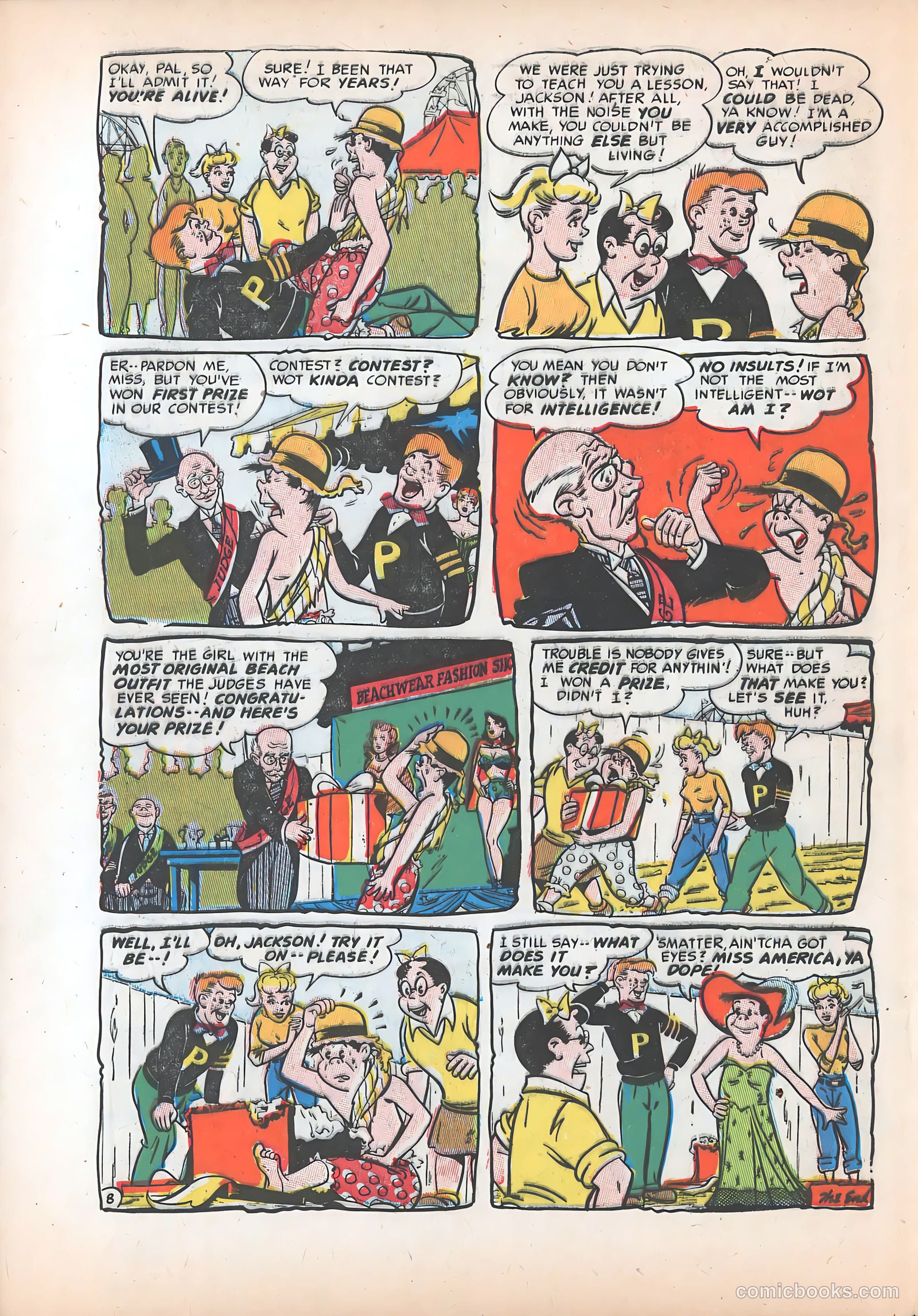 The Kilroys #51 (1954) — page 32 of 36