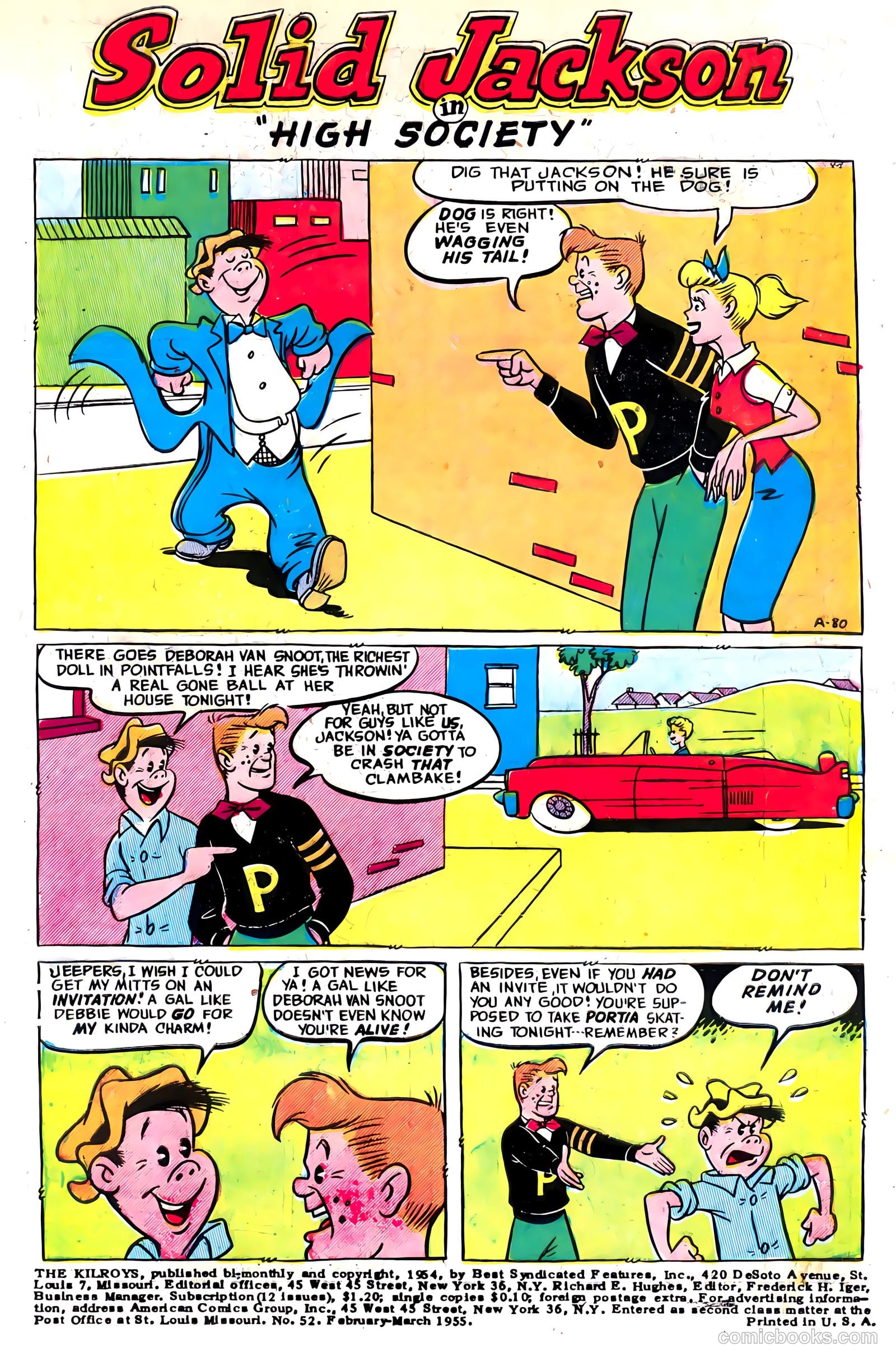 The Kilroys #52 (1955) — page 3 of 36