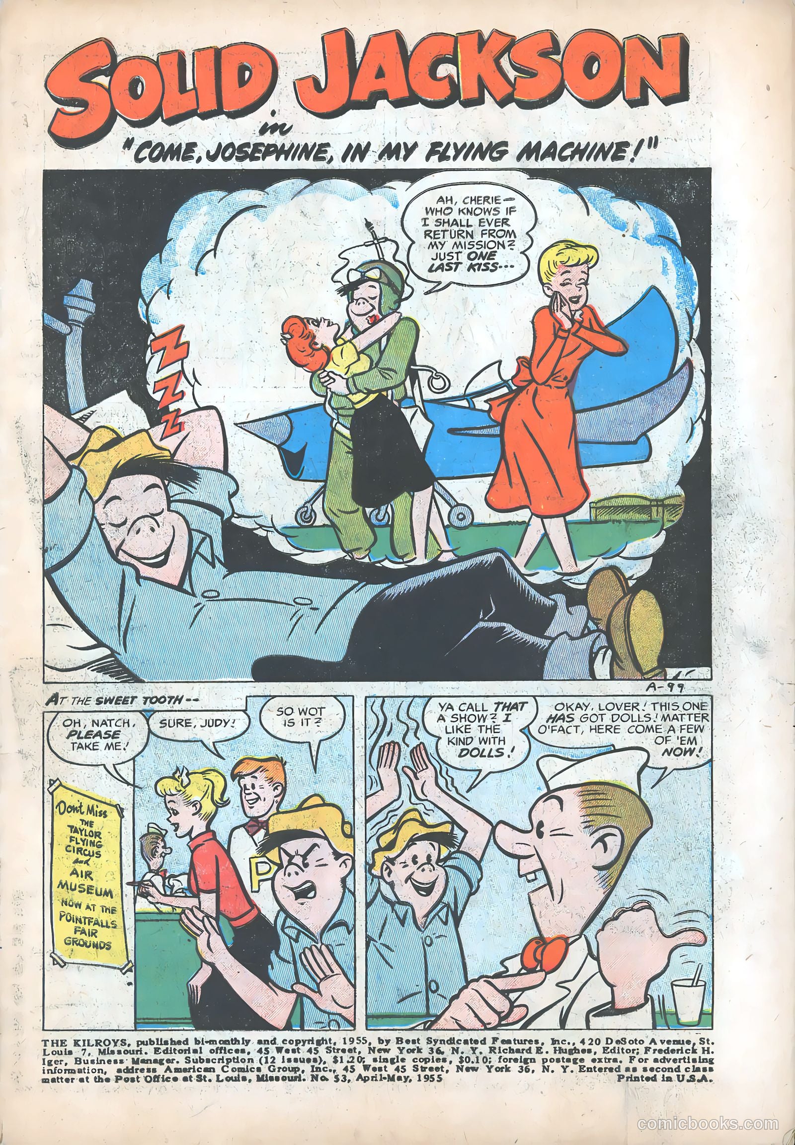 The Kilroys #53 (1955) — page 3 of 36