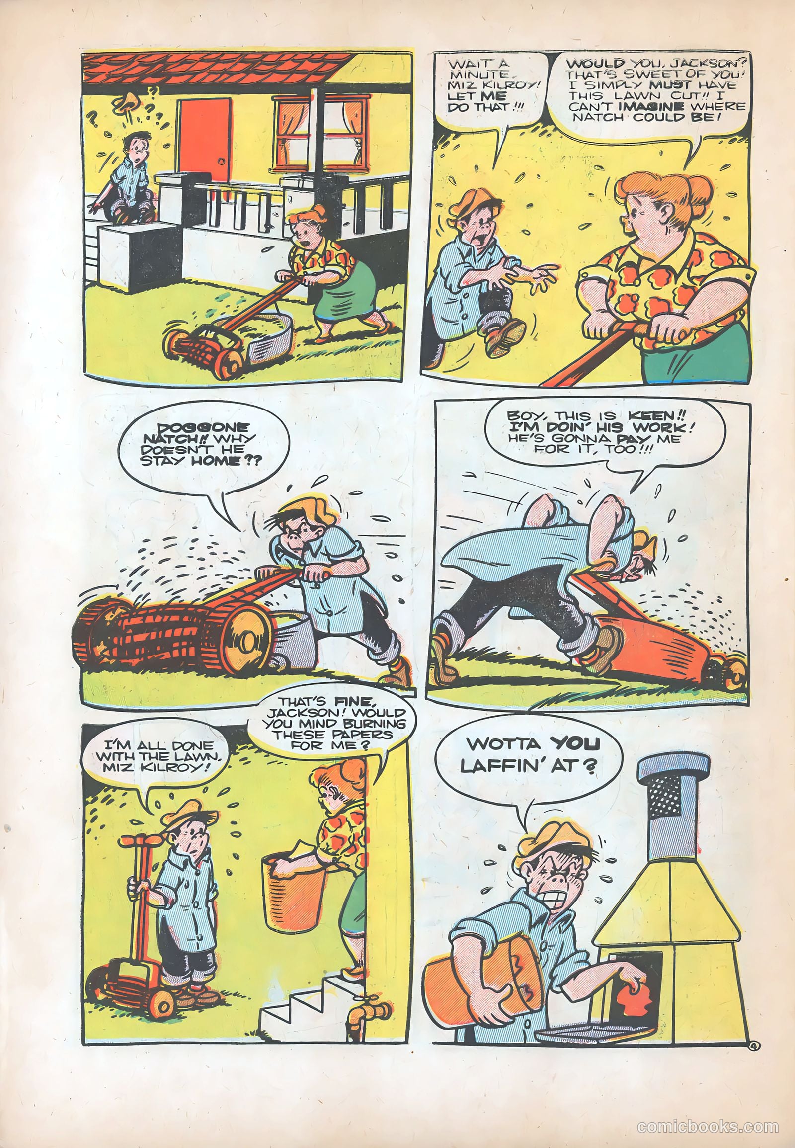 The Kilroys #53 (1955) — page 30 of 36