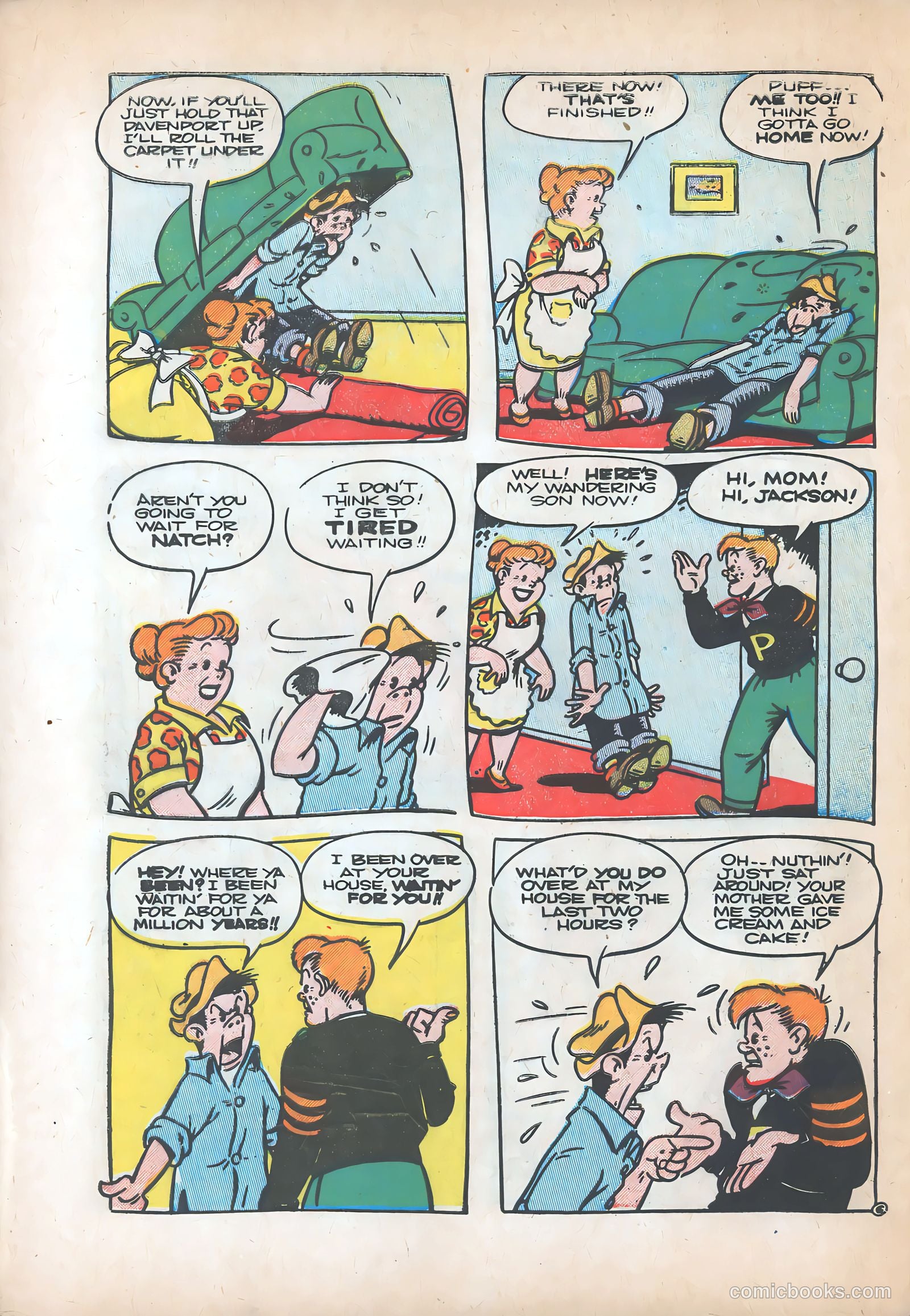 The Kilroys #53 (1955) — page 32 of 36