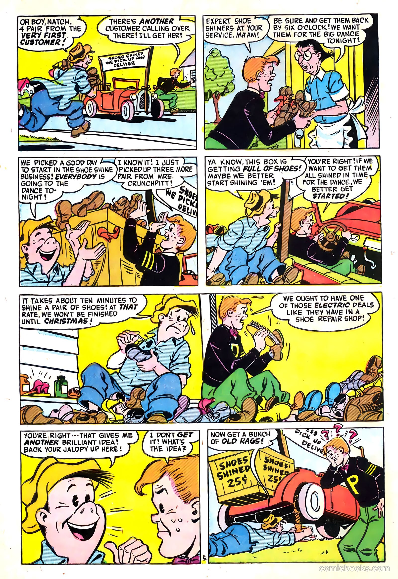 The Kilroys #54 (1955) — page 8 of 36