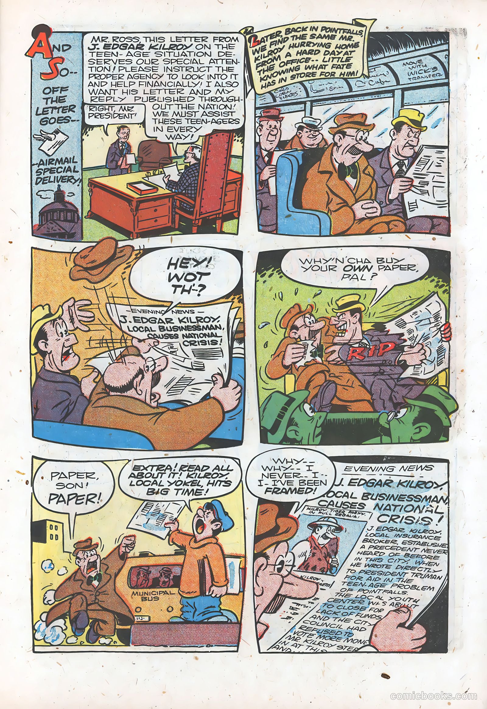 The Kilroys #7 (1948) — page 23 of 52