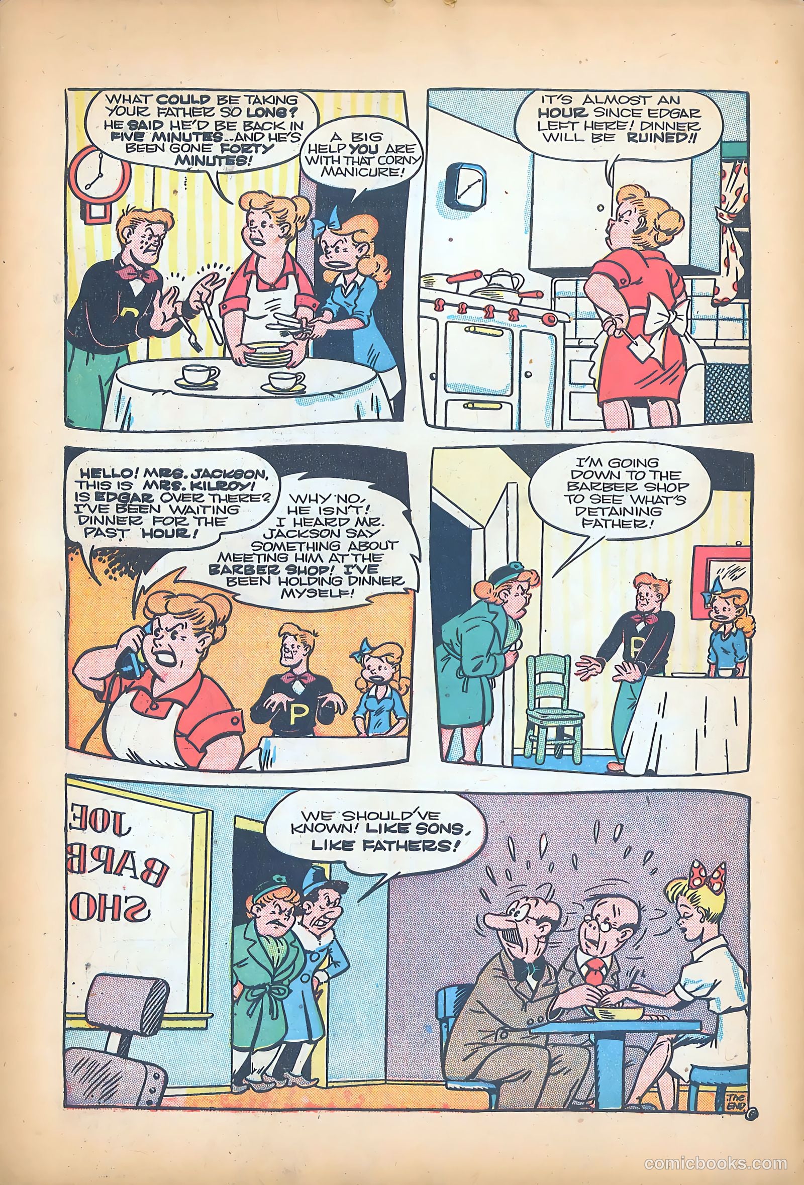 The Kilroys #8 (1948) — page 50 of 52