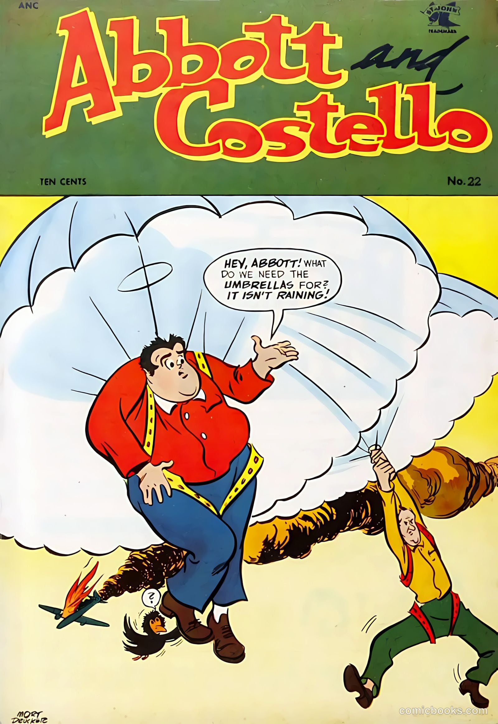 Abbott and Costello Comics #22