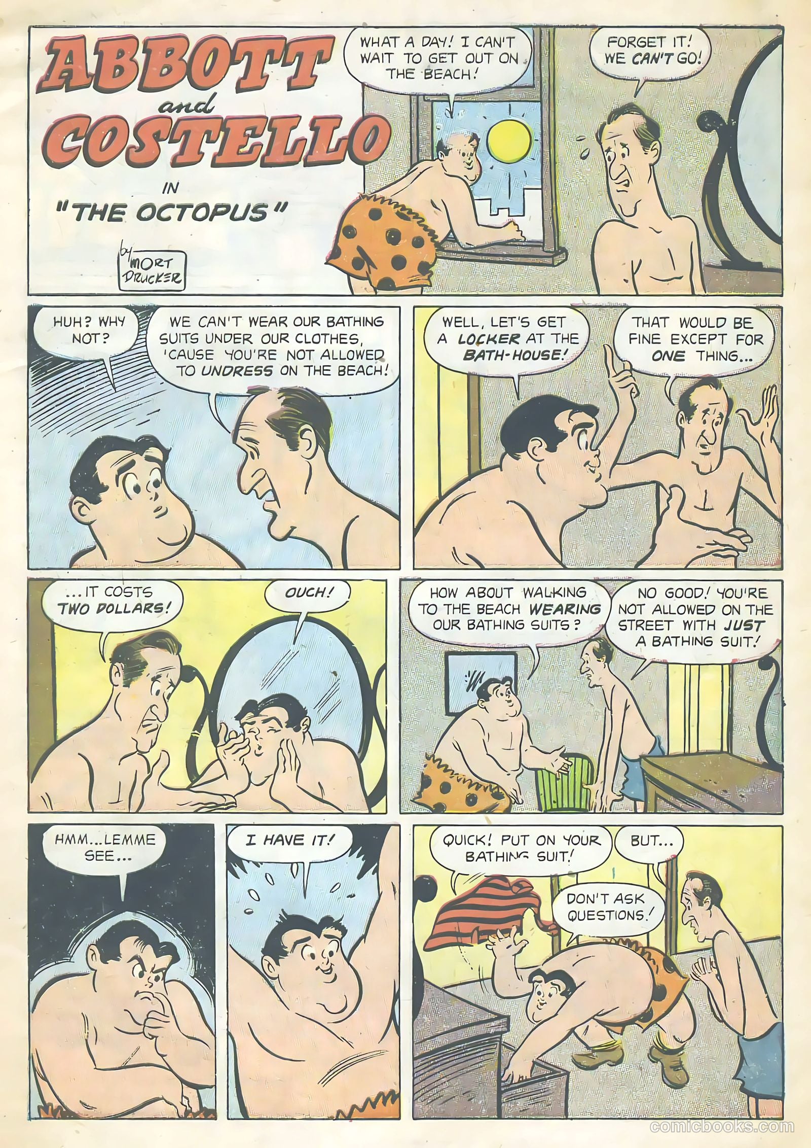 Abbott and Costello Comics #22 (1953) — page 3 of 36