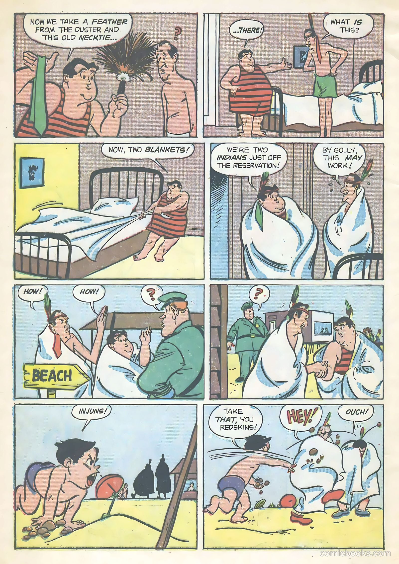 Abbott and Costello Comics #22 (1953) — page 4 of 36
