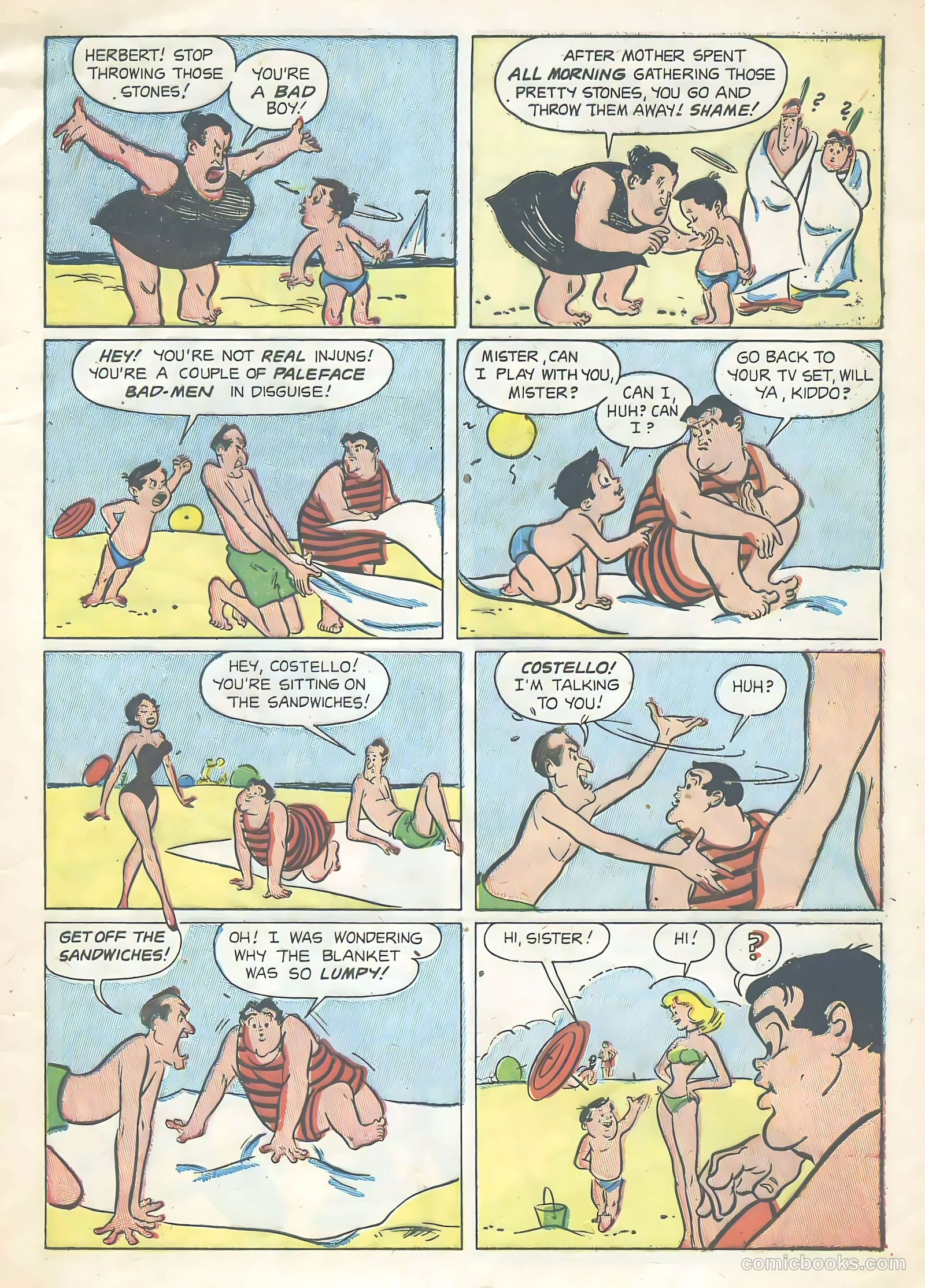 Abbott and Costello Comics #22 (1953) — page 5 of 36