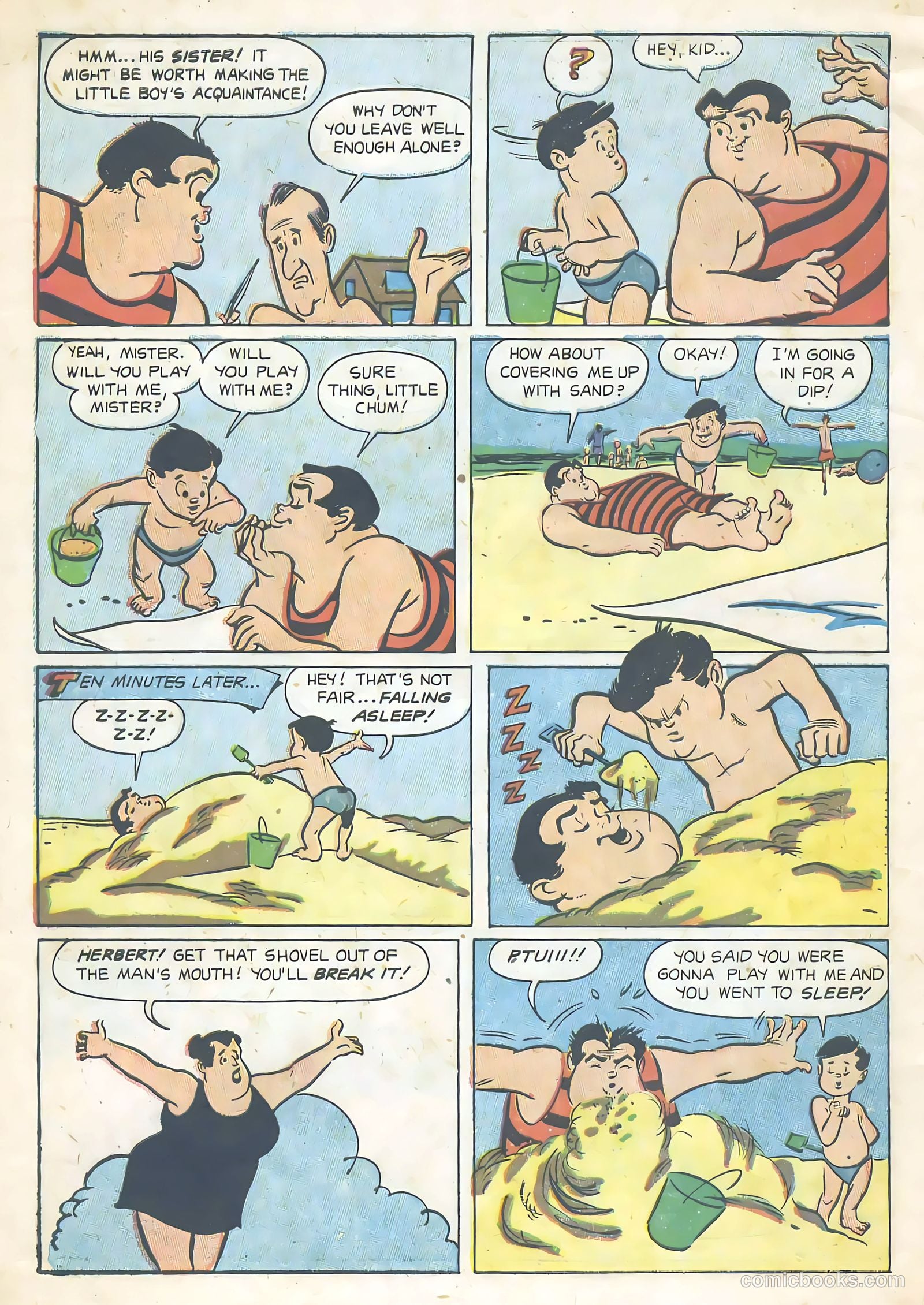 Abbott and Costello Comics #22 (1953) — page 6 of 36