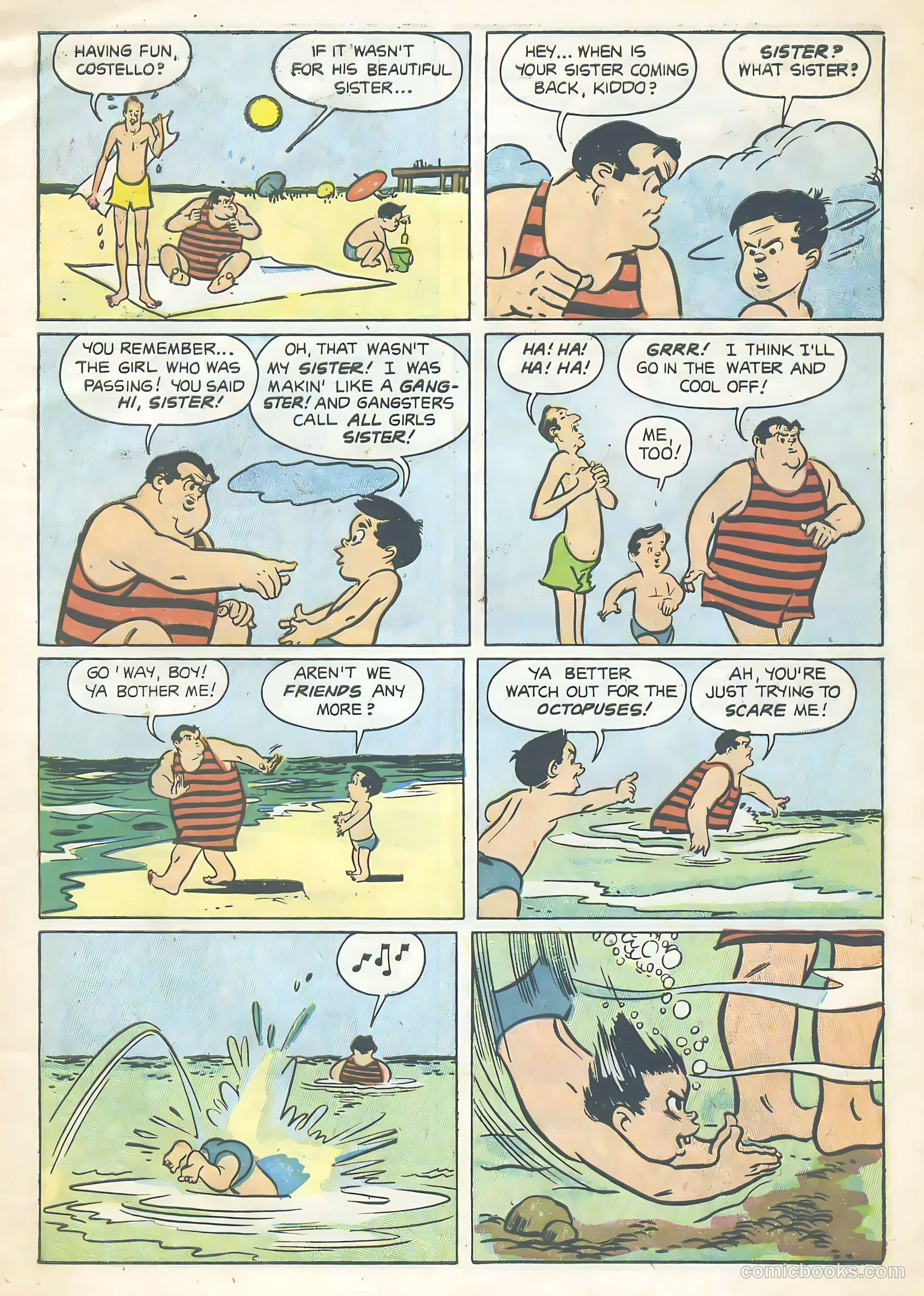Abbott and Costello Comics #22 (1953) — page 7 of 36