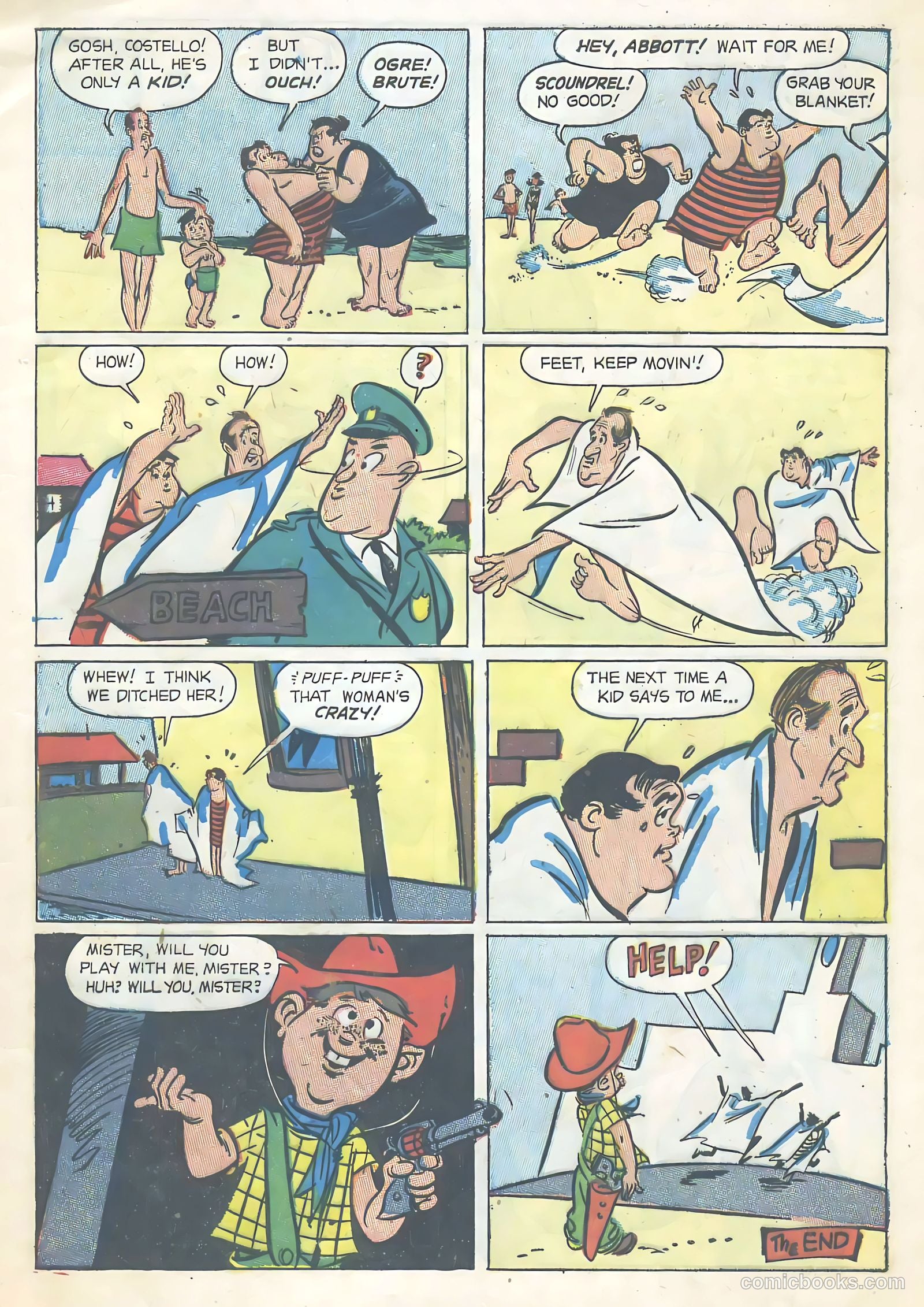 Abbott and Costello Comics #22 (1953) — page 9 of 36