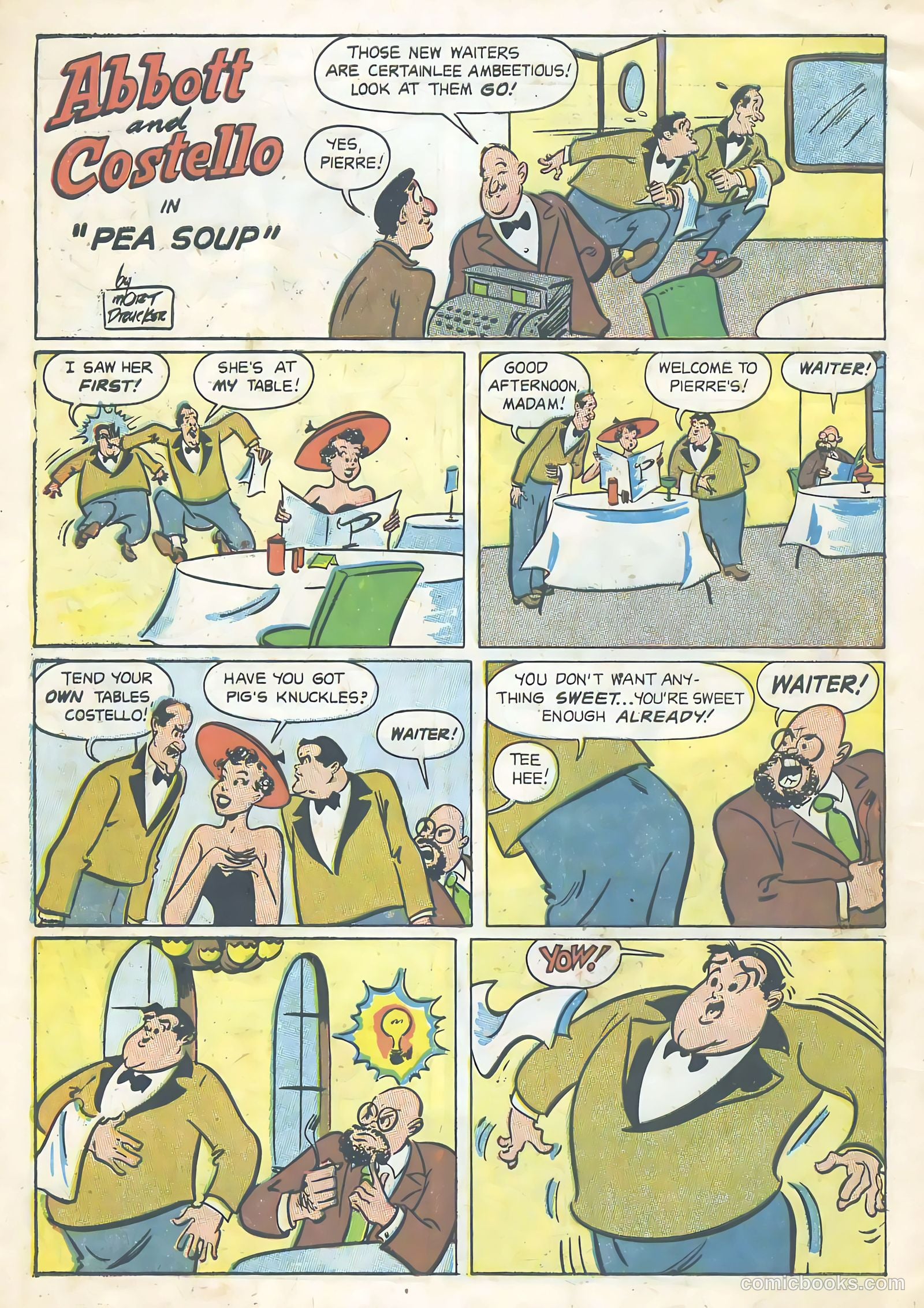 Abbott and Costello Comics #22 (1953) — page 10 of 36
