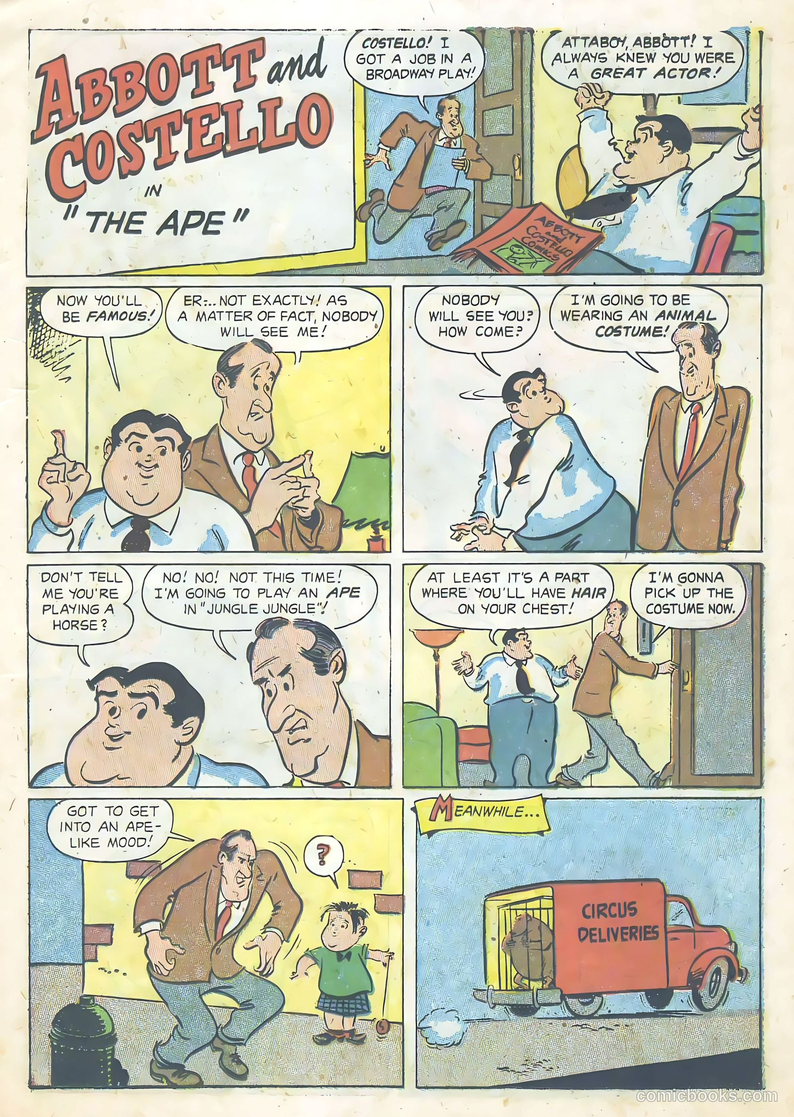 Abbott and Costello Comics #22 (1953) — page 15 of 36