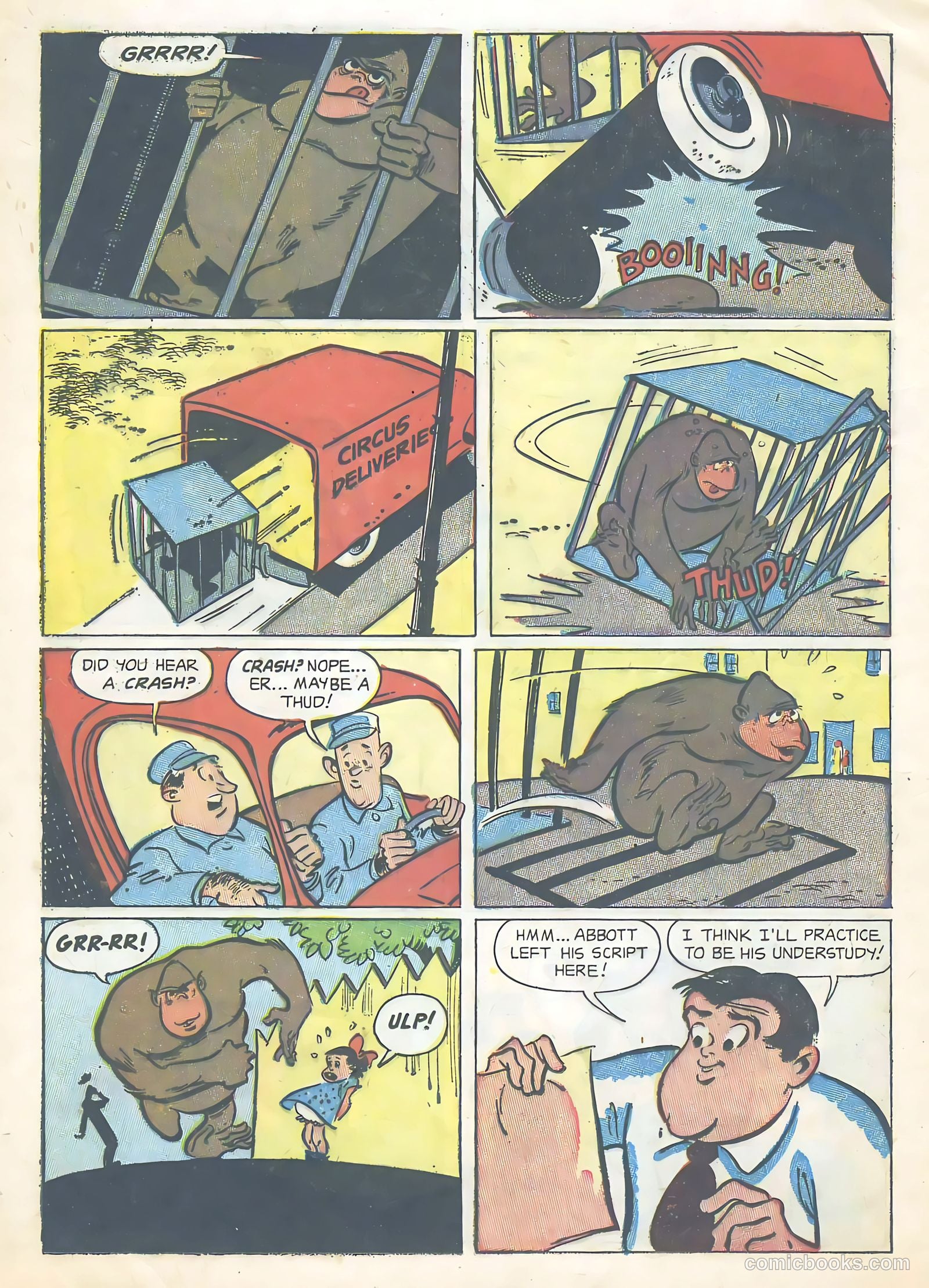 Abbott and Costello Comics #22 (1953) — page 16 of 36