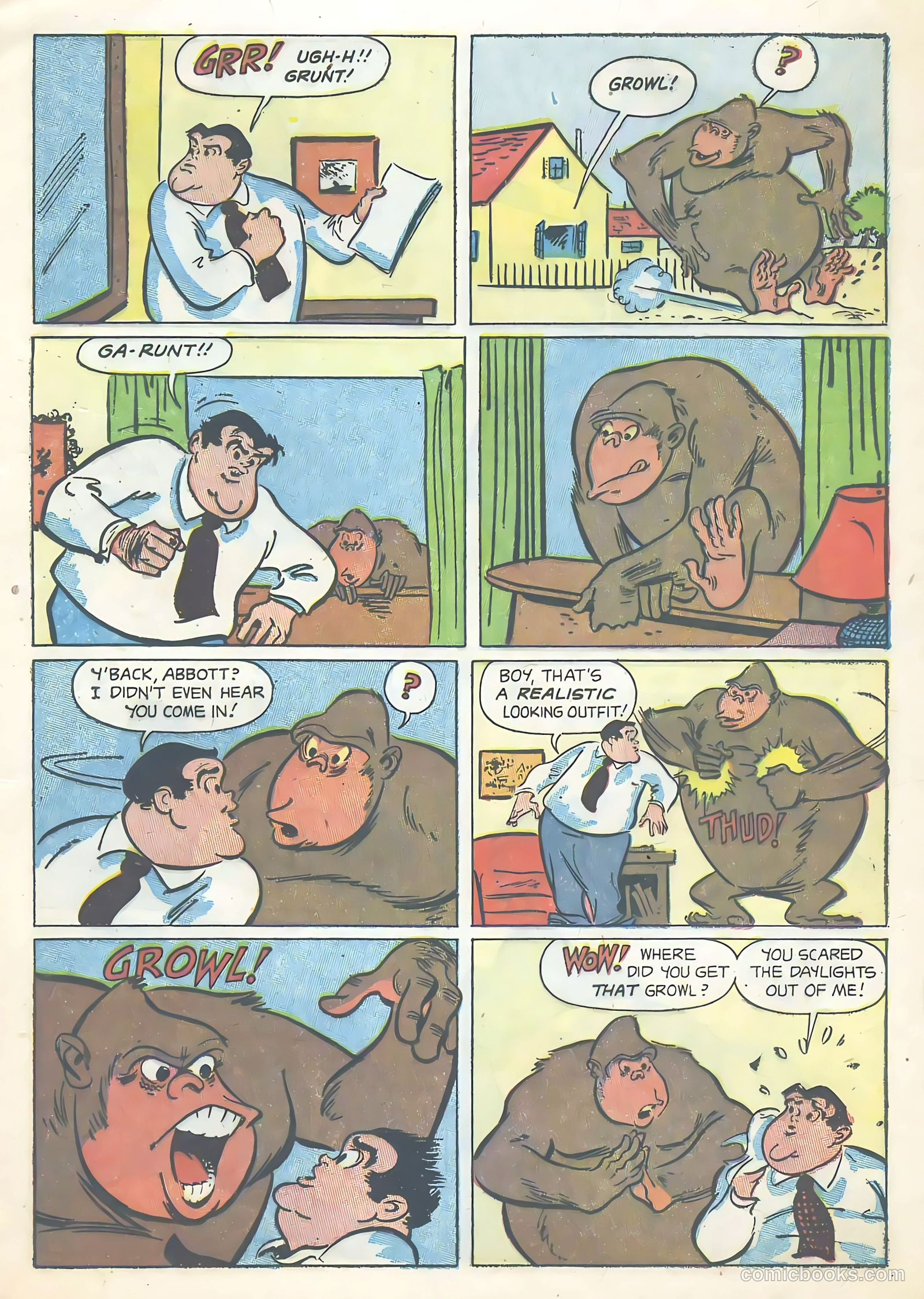 Abbott and Costello Comics #22 (1953) — page 17 of 36