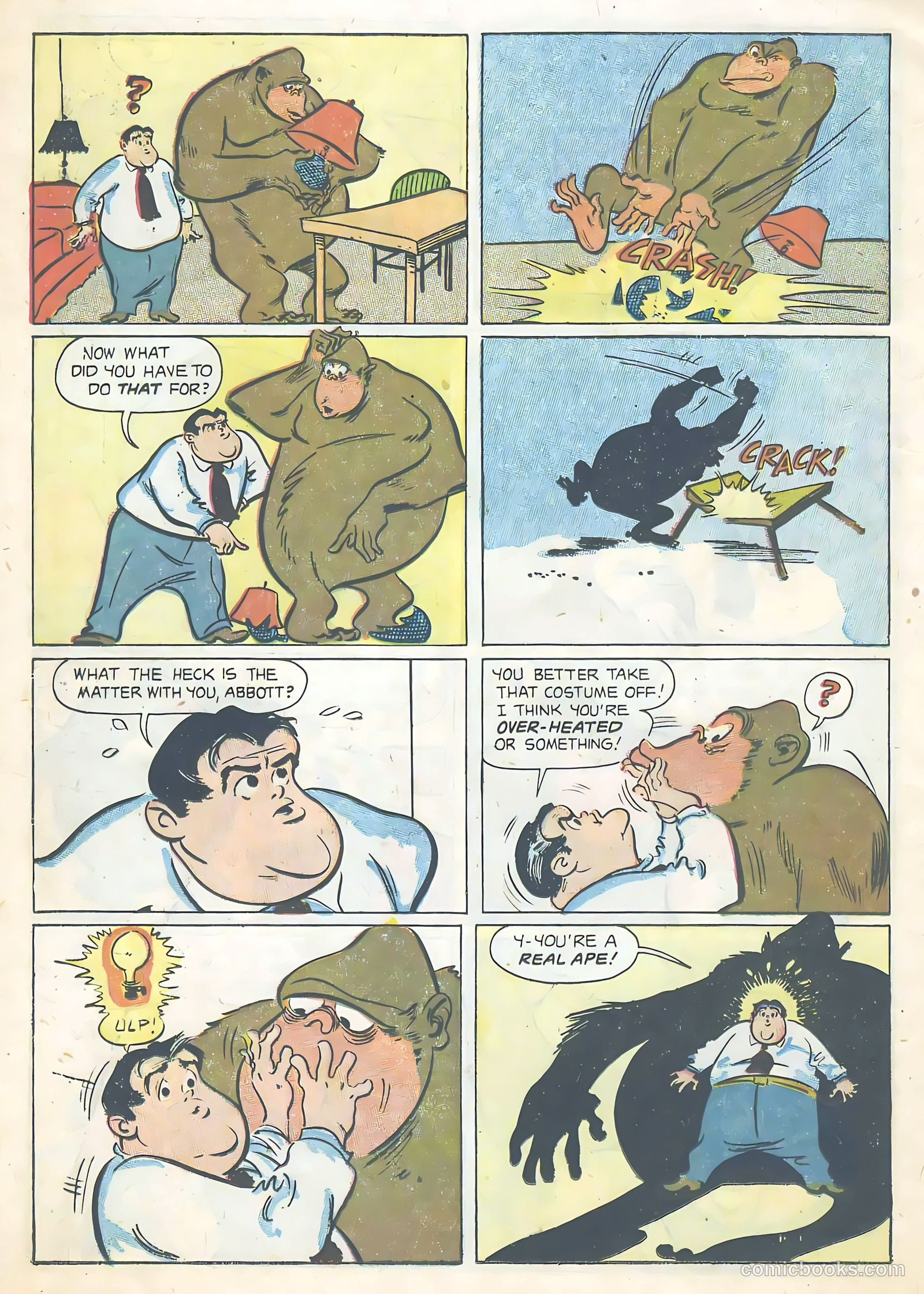 Abbott and Costello Comics #22 (1953) — page 18 of 36