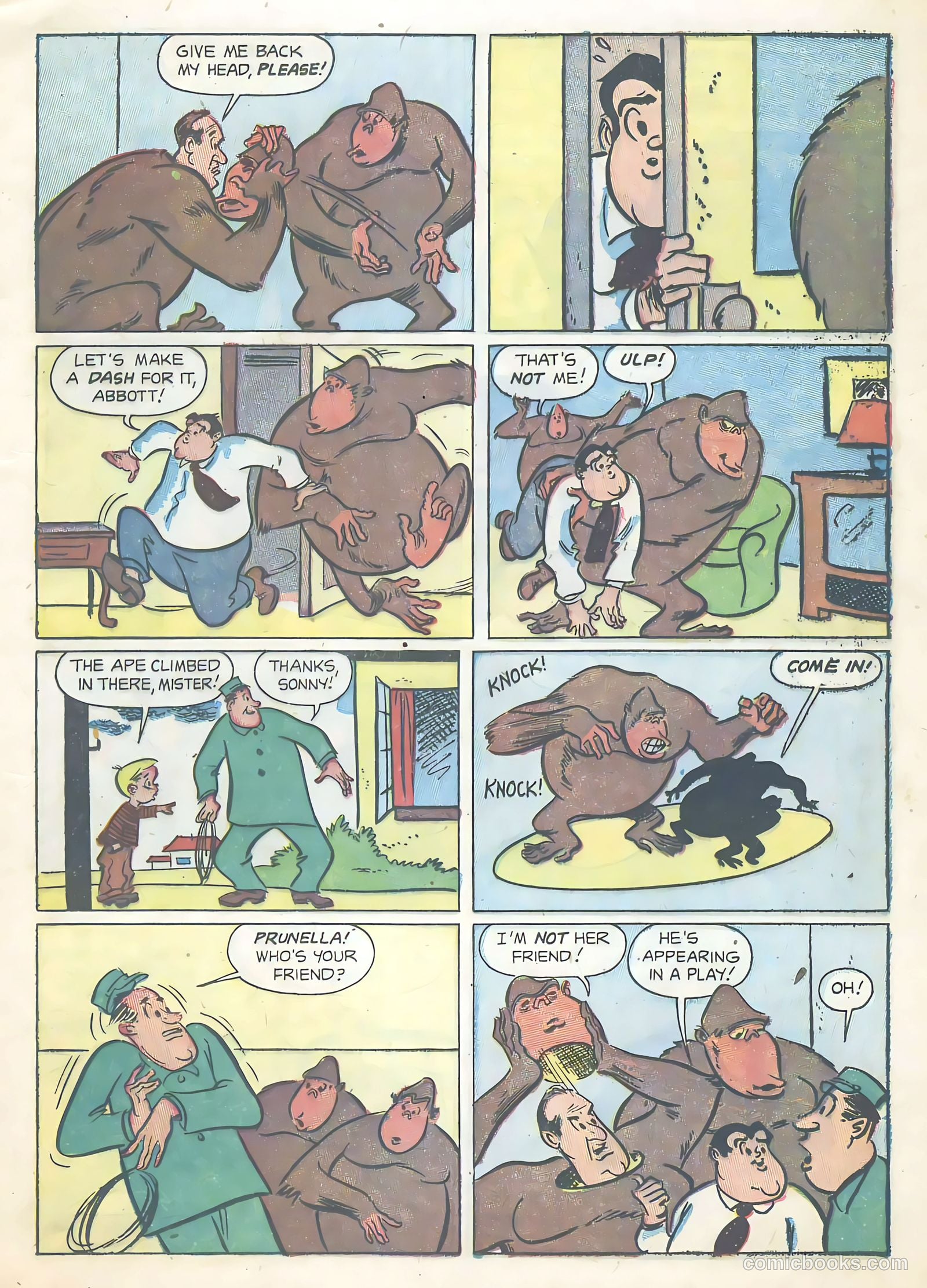 Abbott and Costello Comics #22 (1953) — page 21 of 36