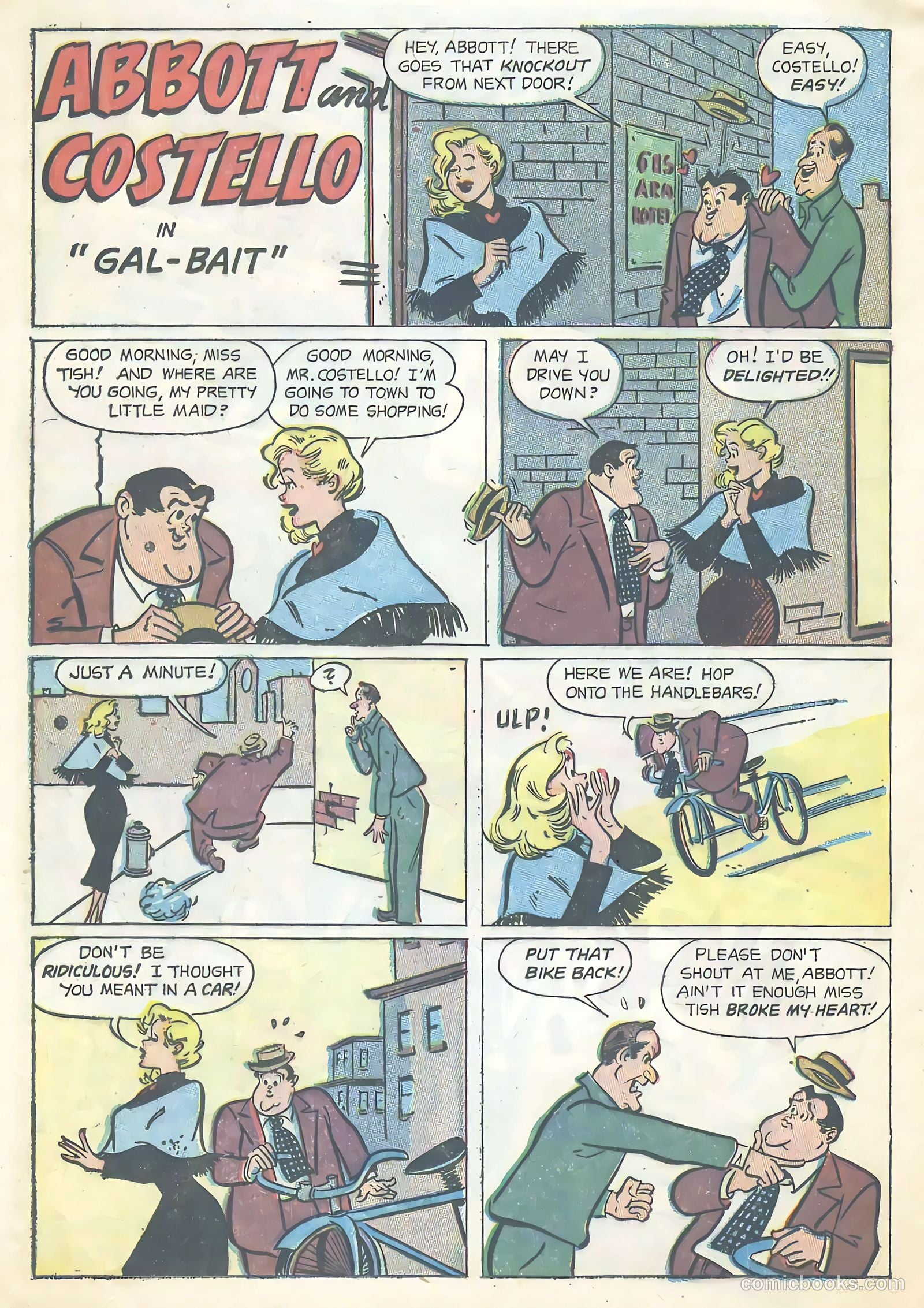 Abbott and Costello Comics #22 (1953) — page 24 of 36