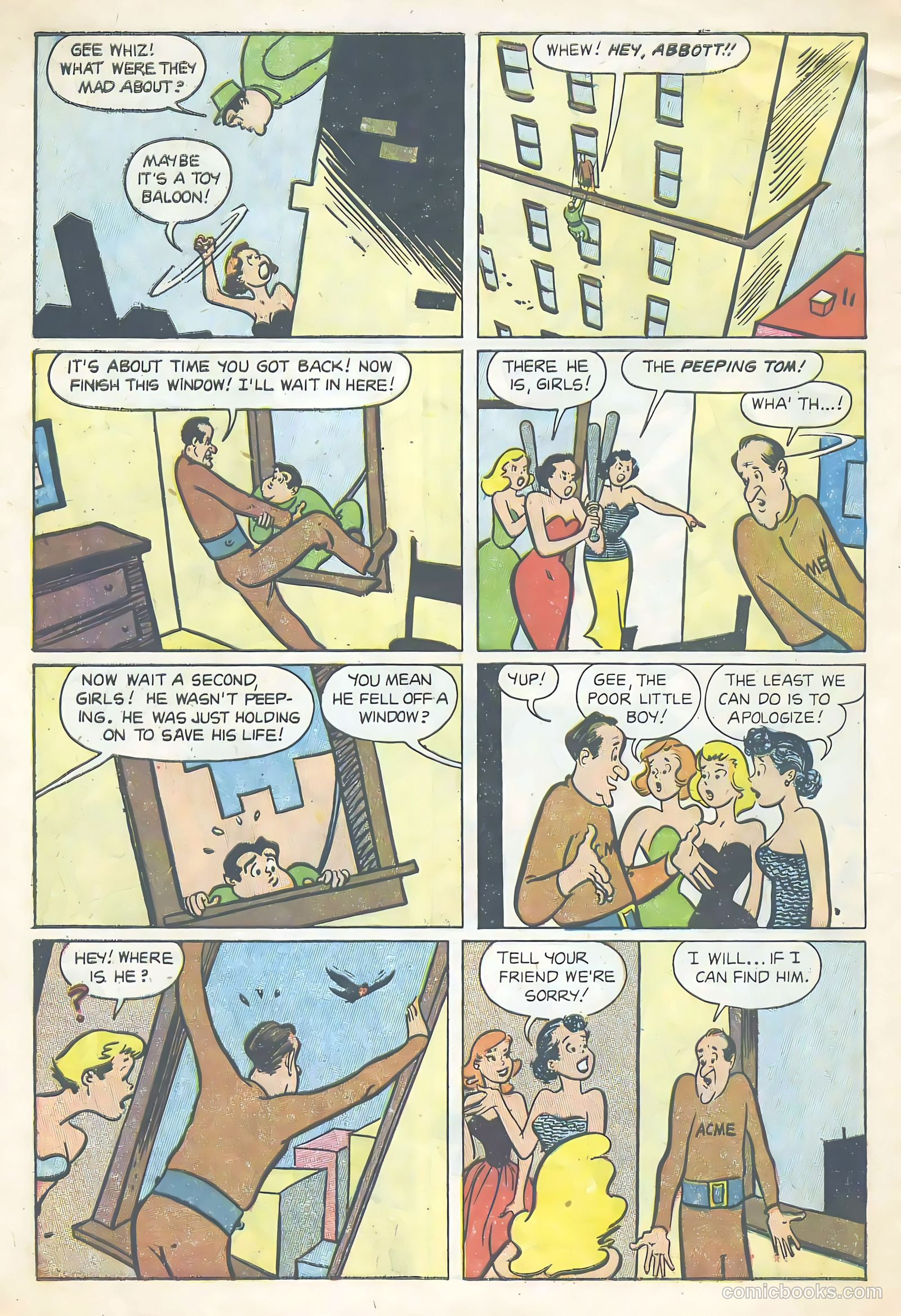 Abbott and Costello Comics #22 (1953) — page 30 of 36