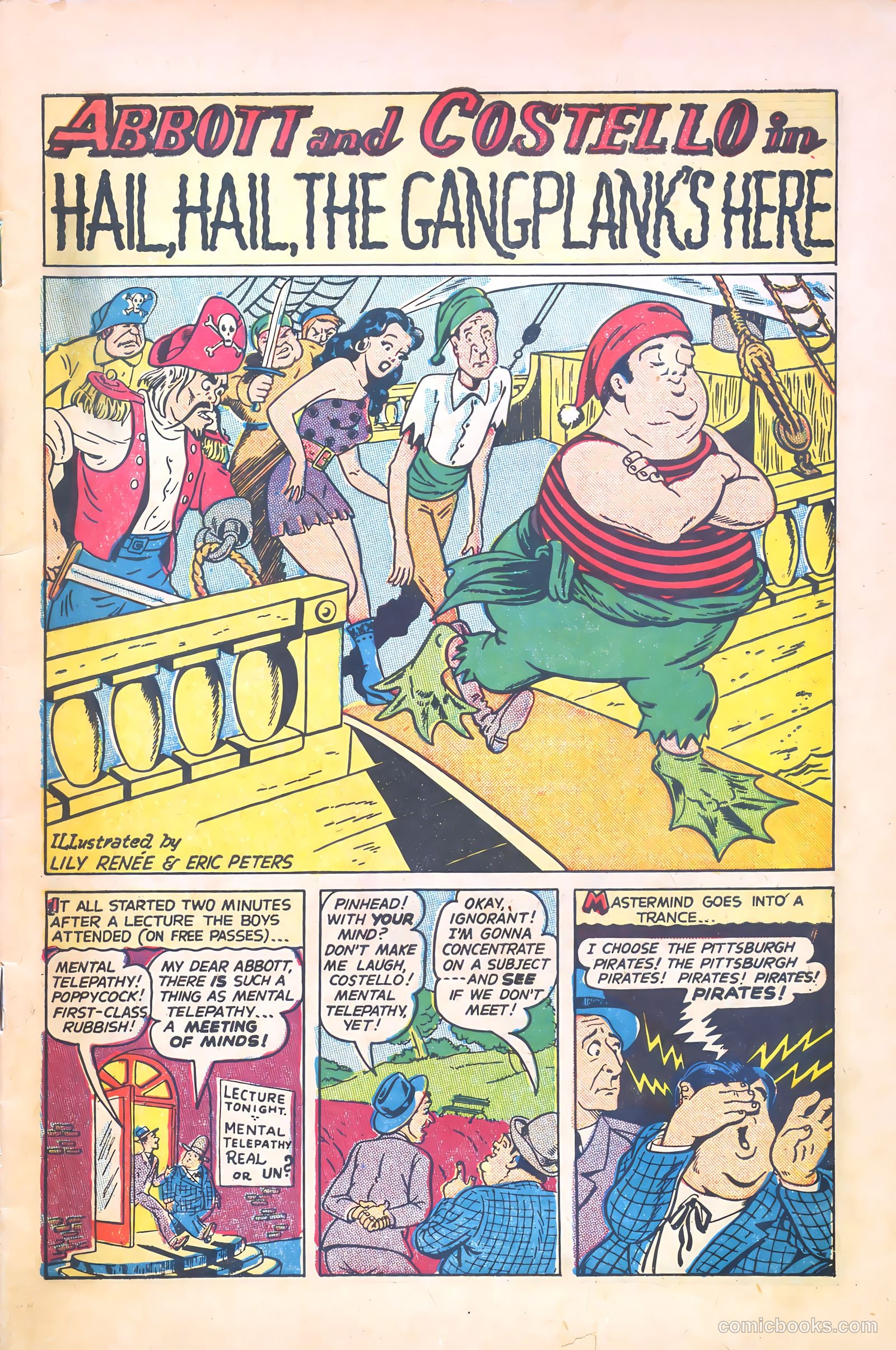 Abbott and Costello Comics #28 (1955) — page 3 of 36