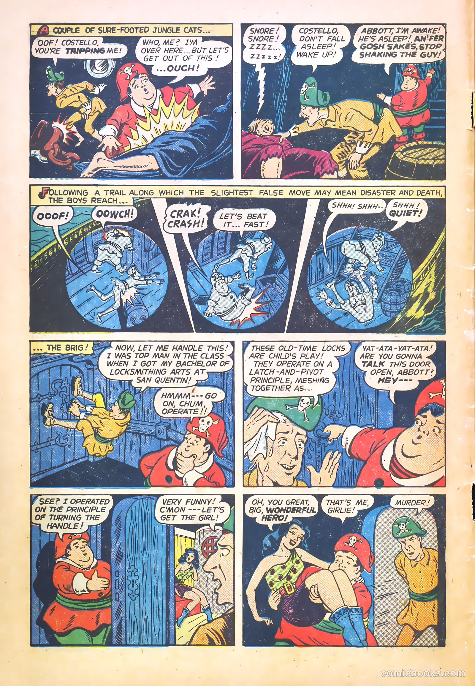 Abbott and Costello Comics #28 (1955) — page 6 of 36