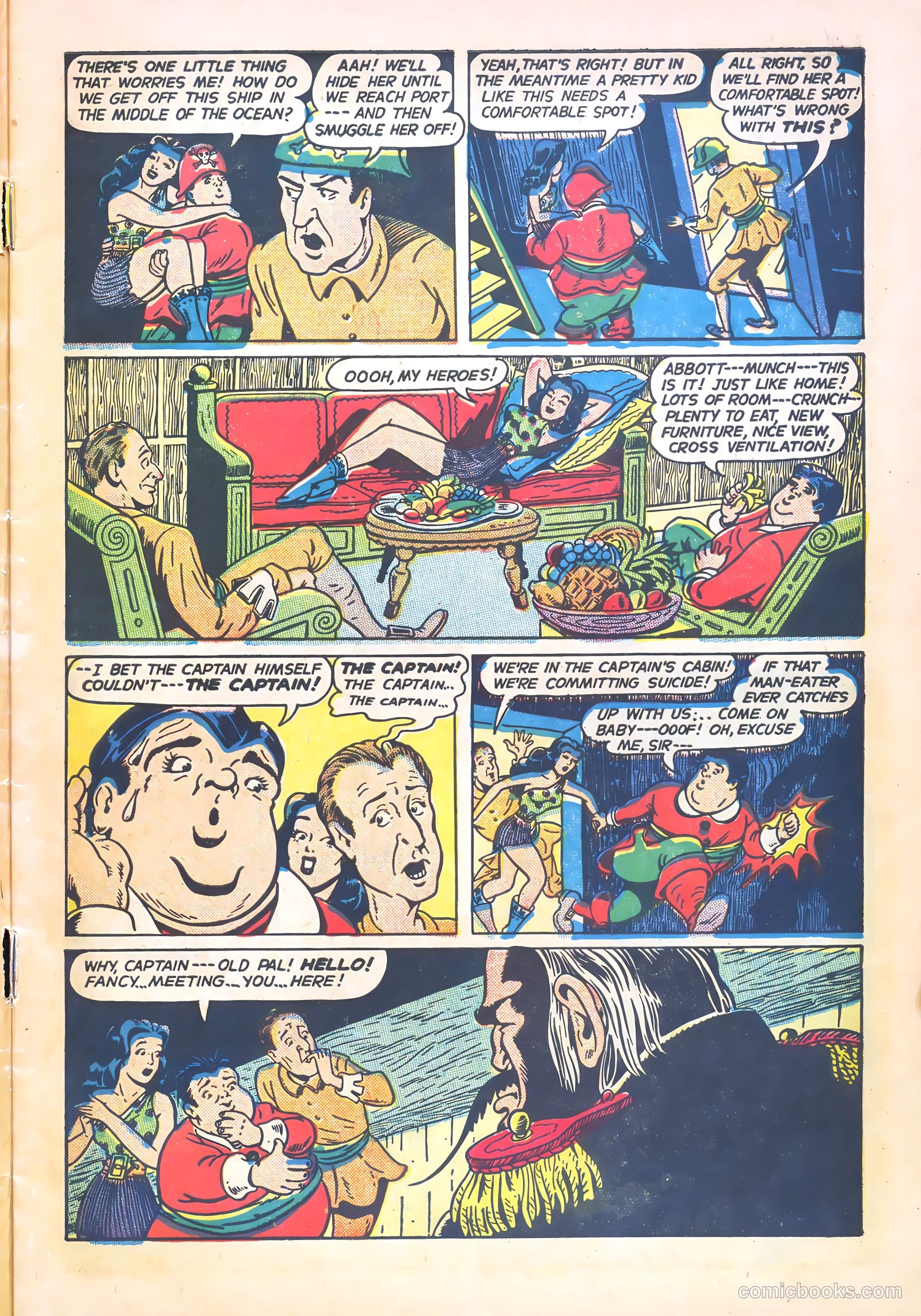 Abbott and Costello Comics #28 (1955) — page 7 of 36