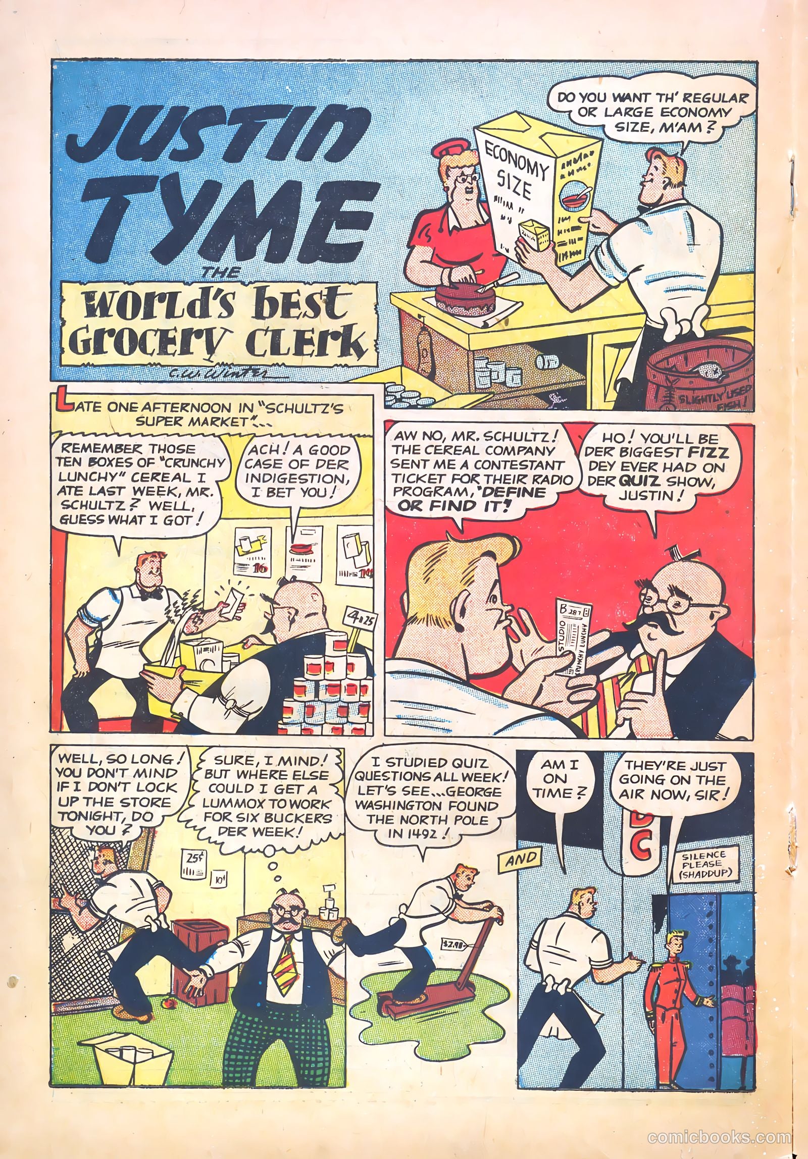 Abbott and Costello Comics #28 (1955) — page 18 of 36
