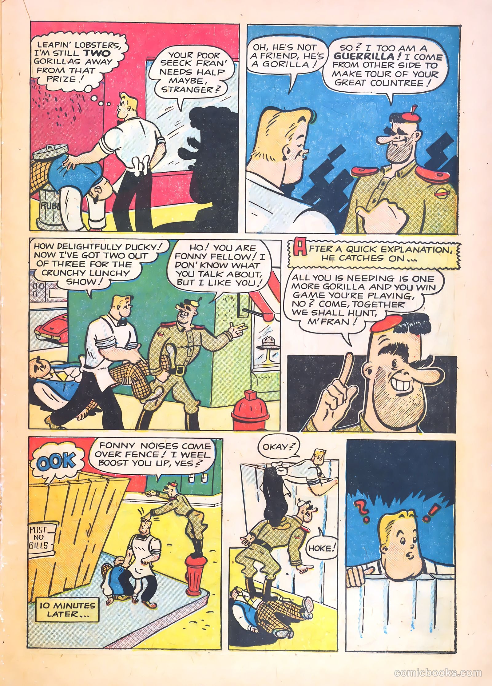 Abbott and Costello Comics #28 (1955) — page 21 of 36