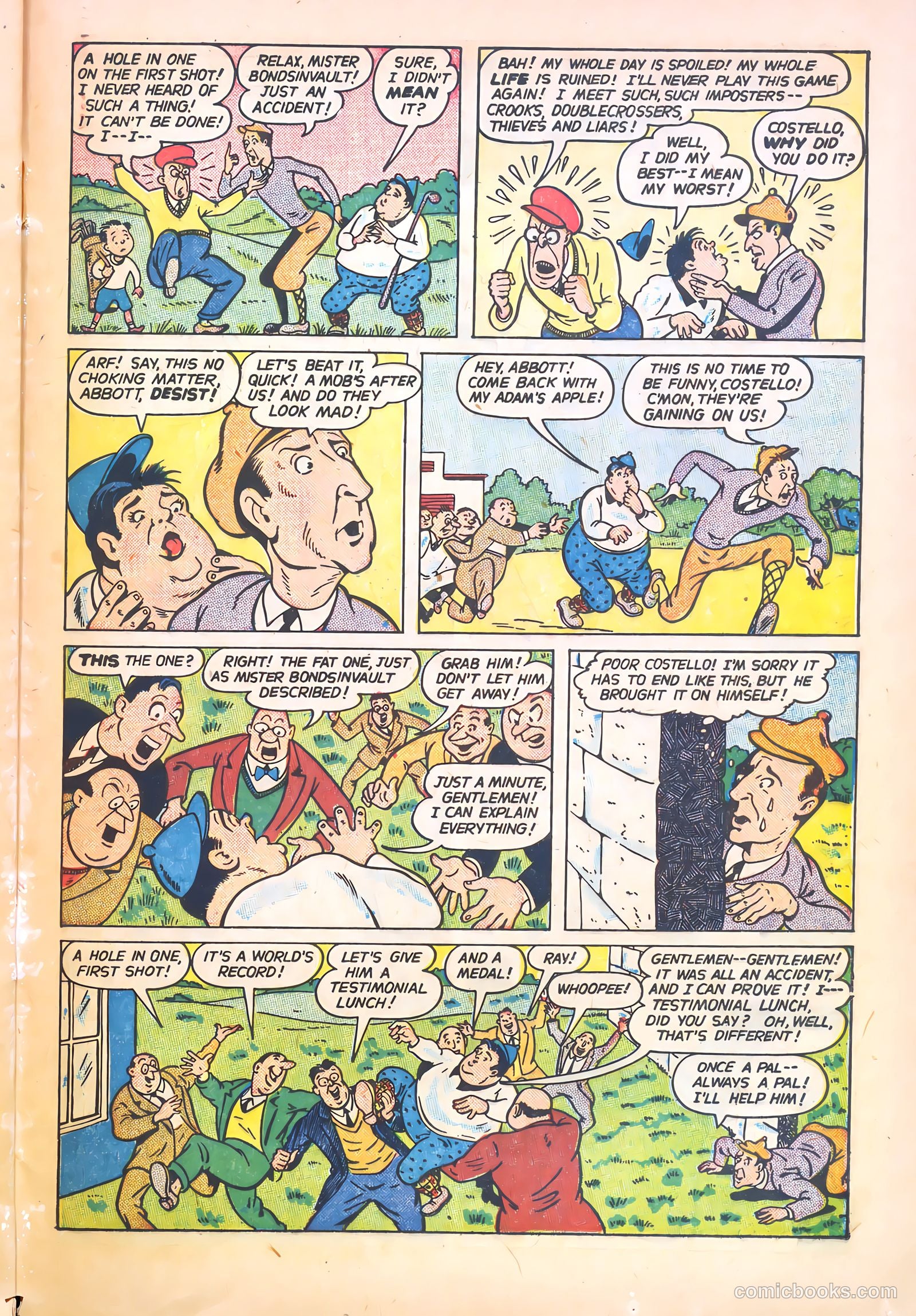 Abbott and Costello Comics #28 (1955) — page 25 of 36