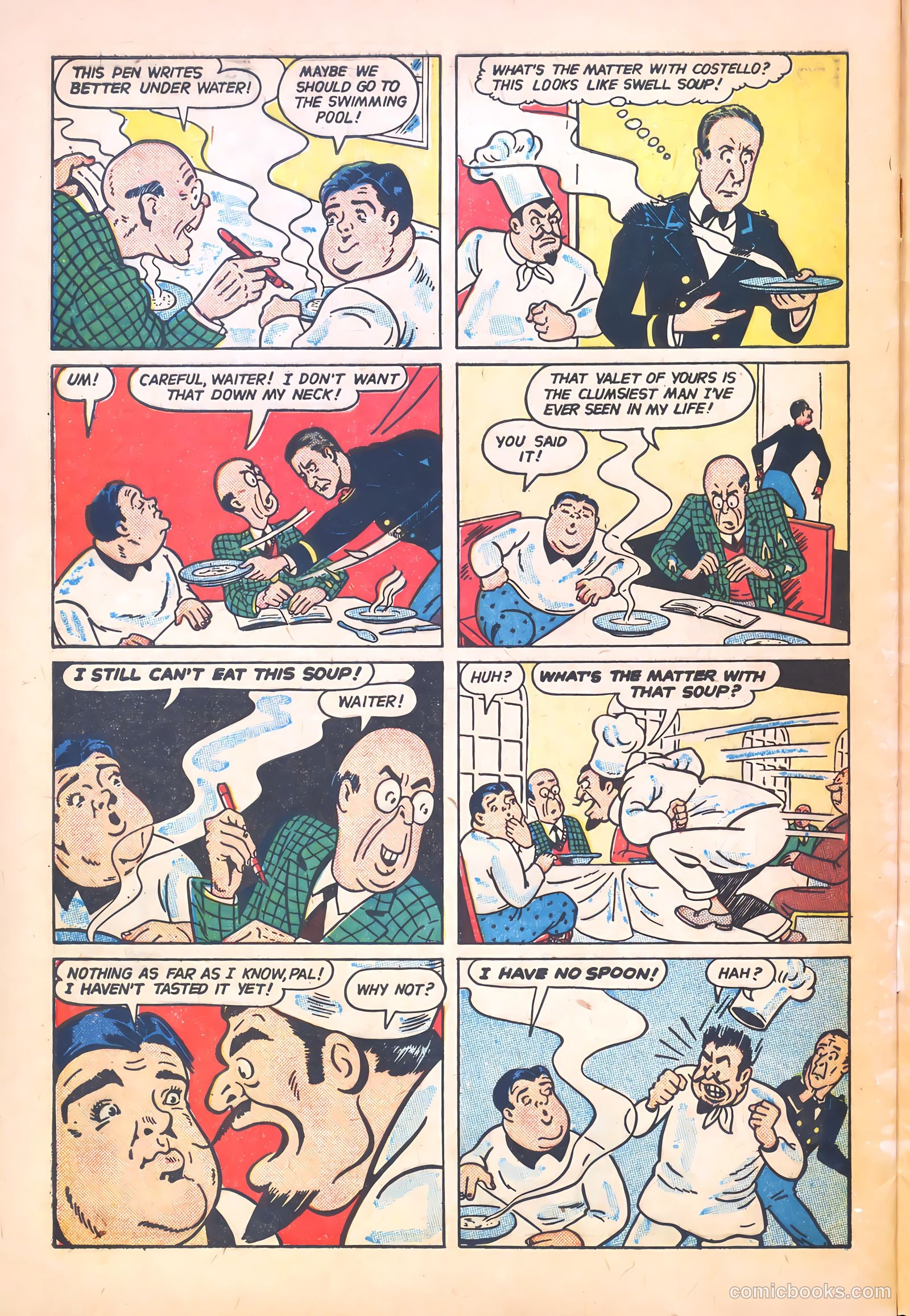 Abbott and Costello Comics #28 (1955) — page 28 of 36