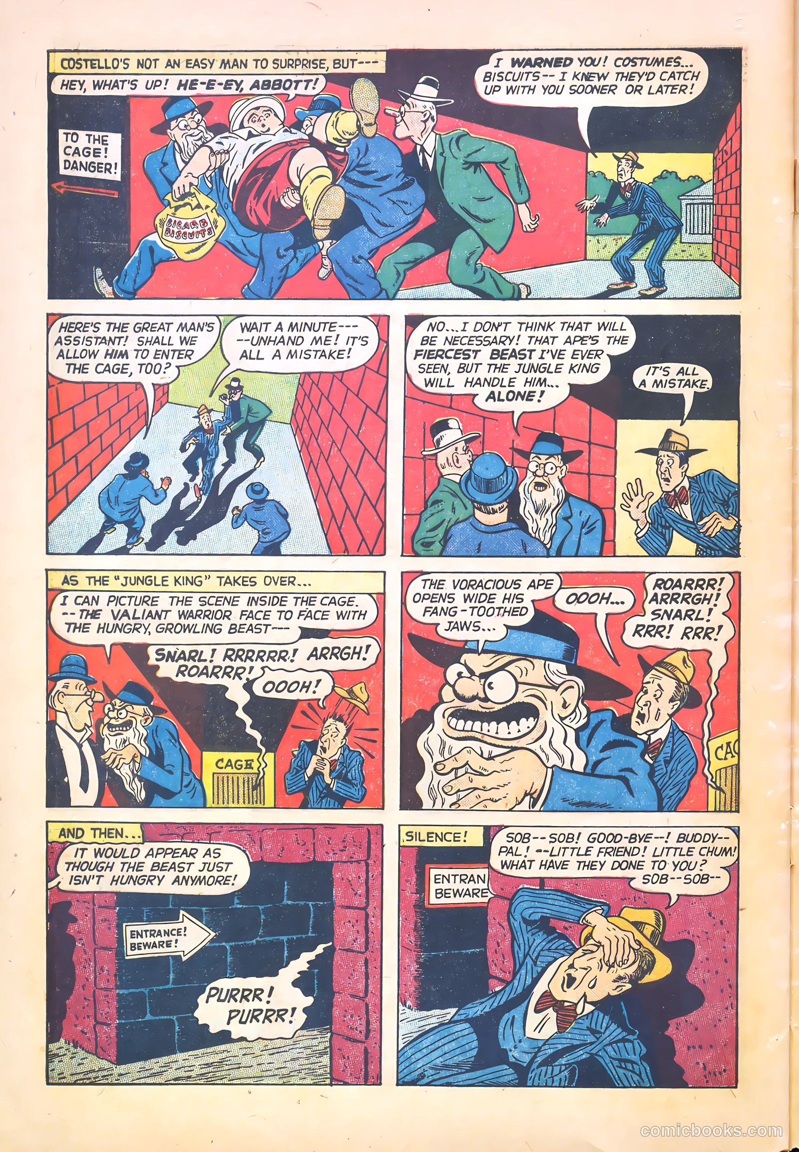 Abbott and Costello Comics #28 (1955) — page 32 of 36