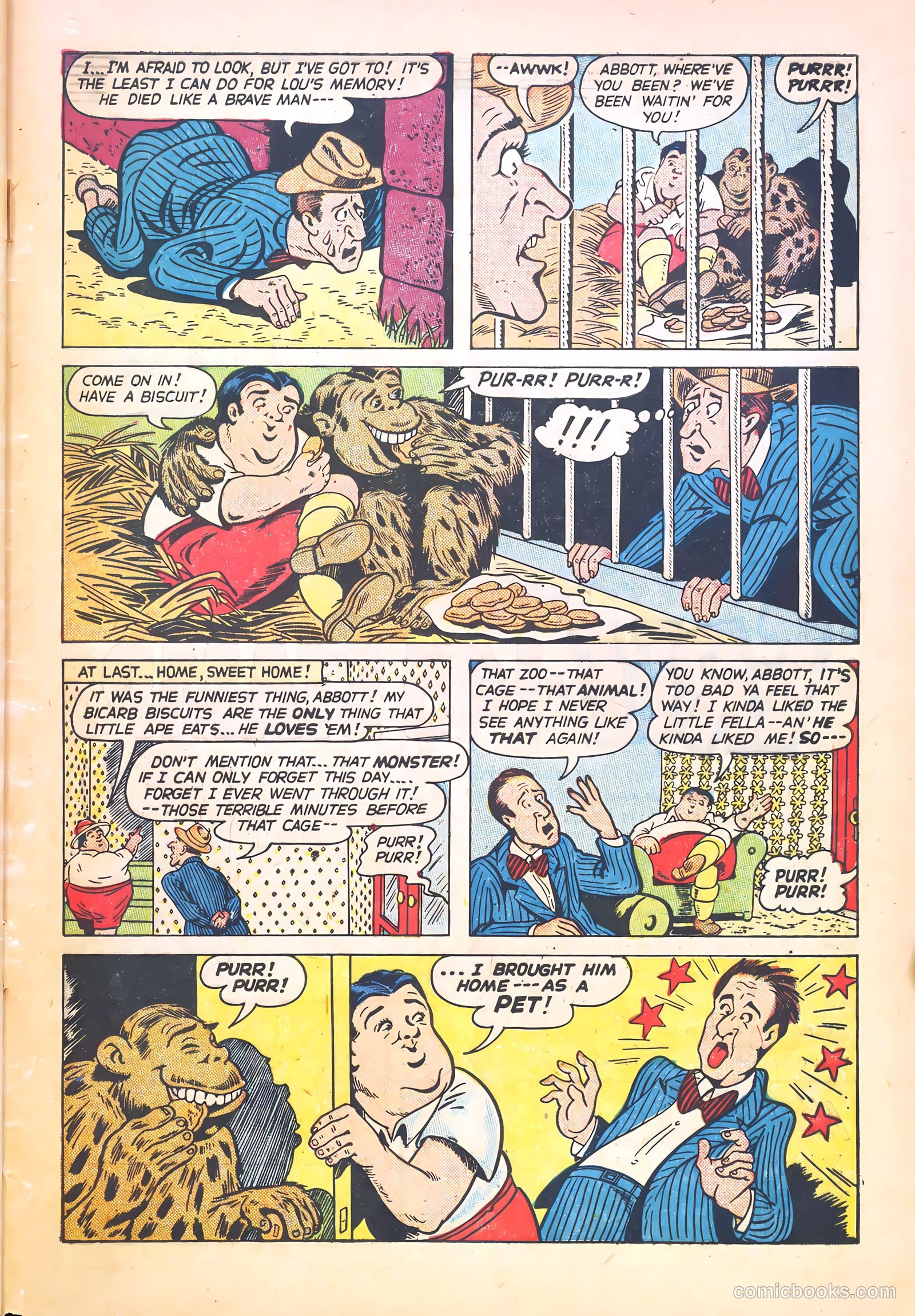 Abbott and Costello Comics #28 (1955) — page 33 of 36