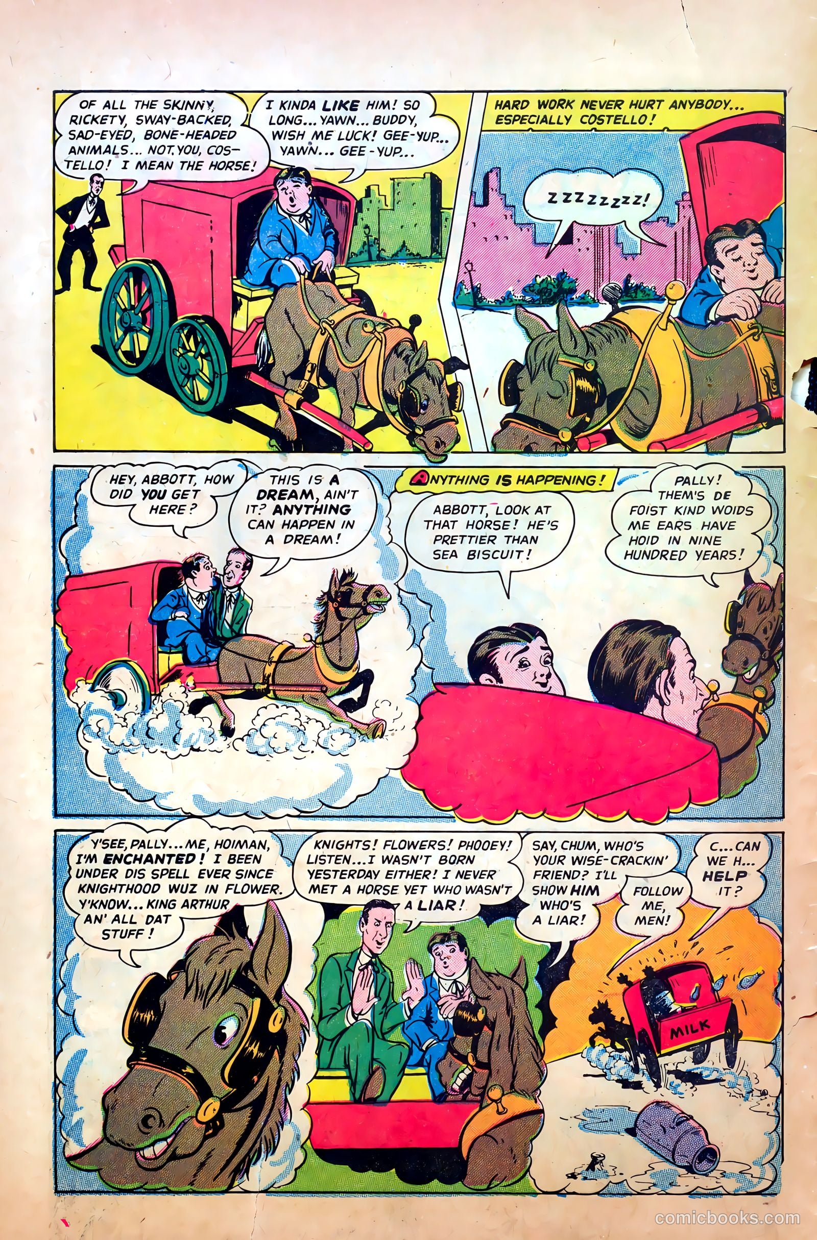 Abbott and Costello Comics #29 (1955) — page 4 of 36