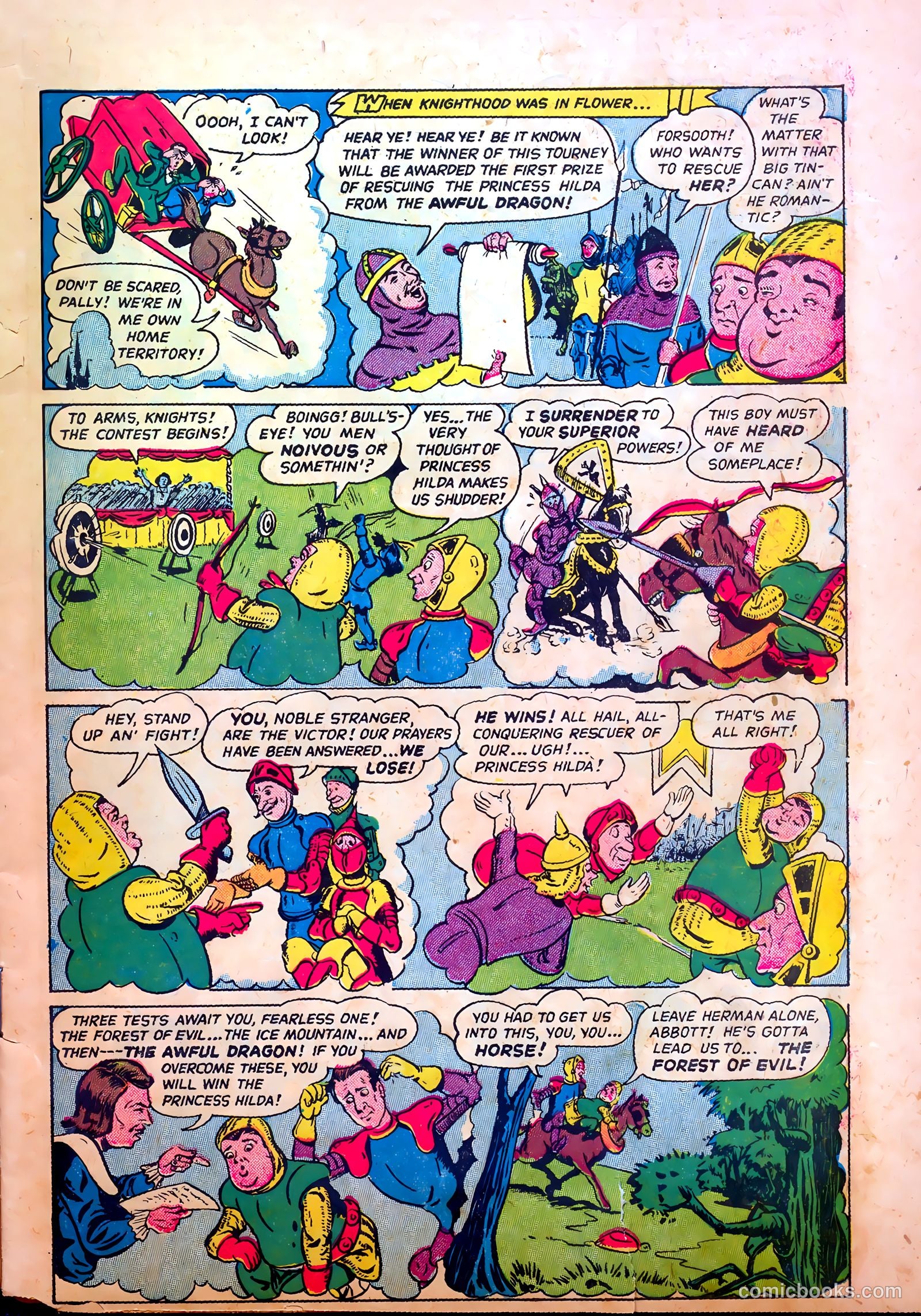 Abbott and Costello Comics #29 (1955) — page 5 of 36