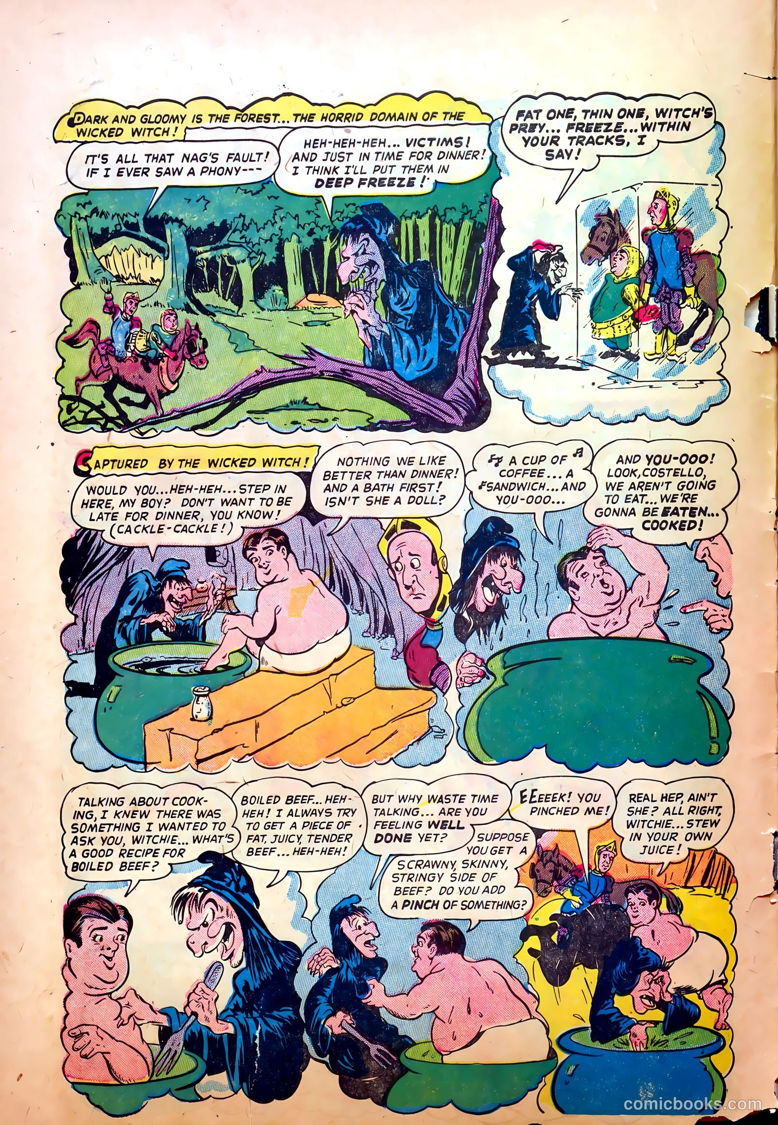 Abbott and Costello Comics #29 (1955) — page 6 of 36