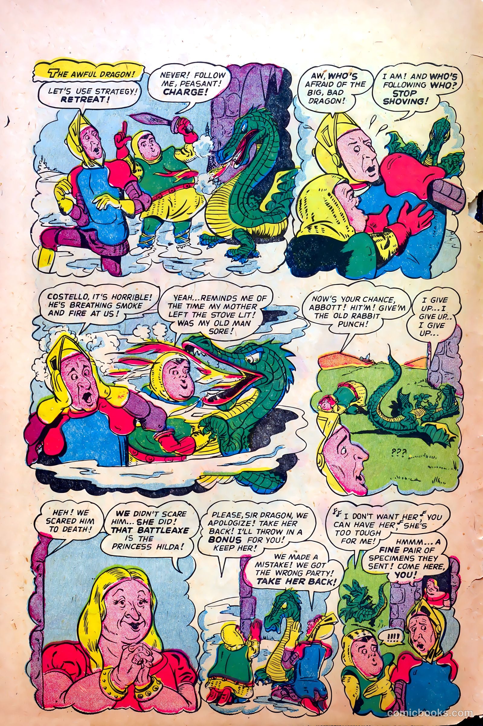 Abbott and Costello Comics #29 (1955) — page 8 of 36