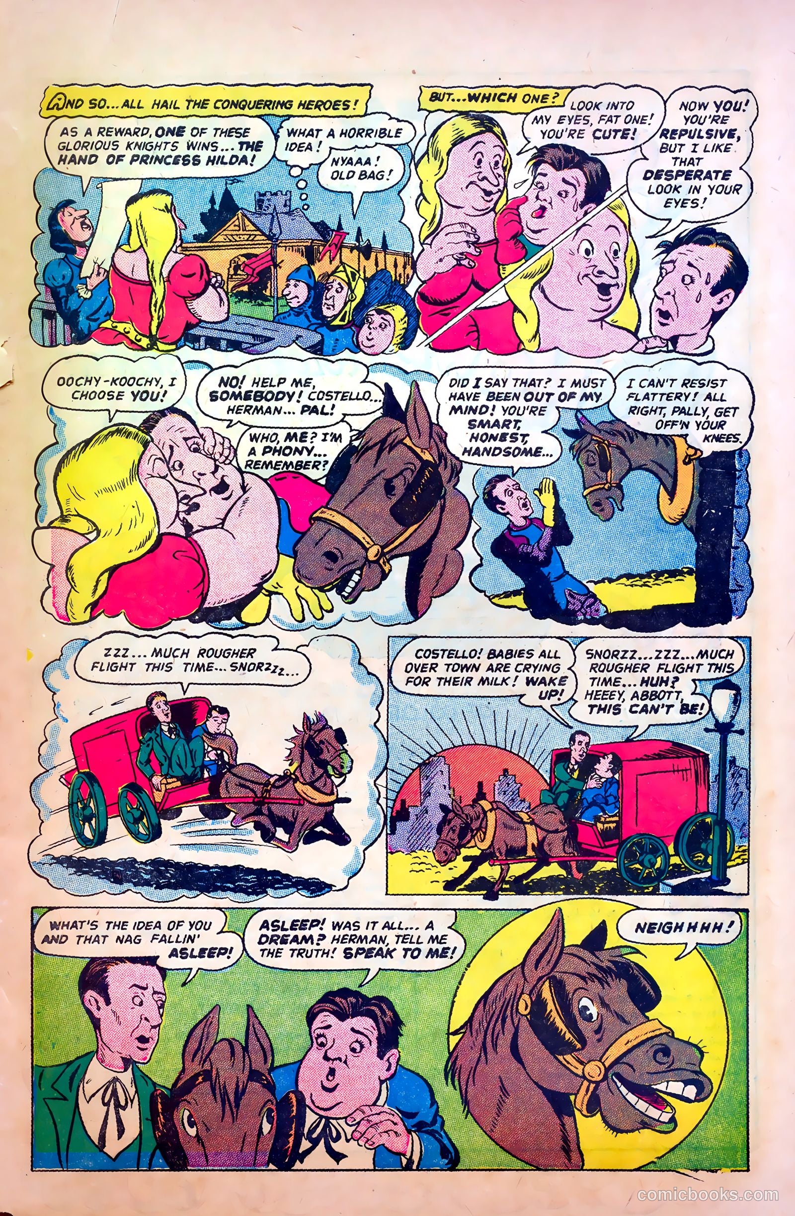 Abbott and Costello Comics #29 (1955) — page 9 of 36