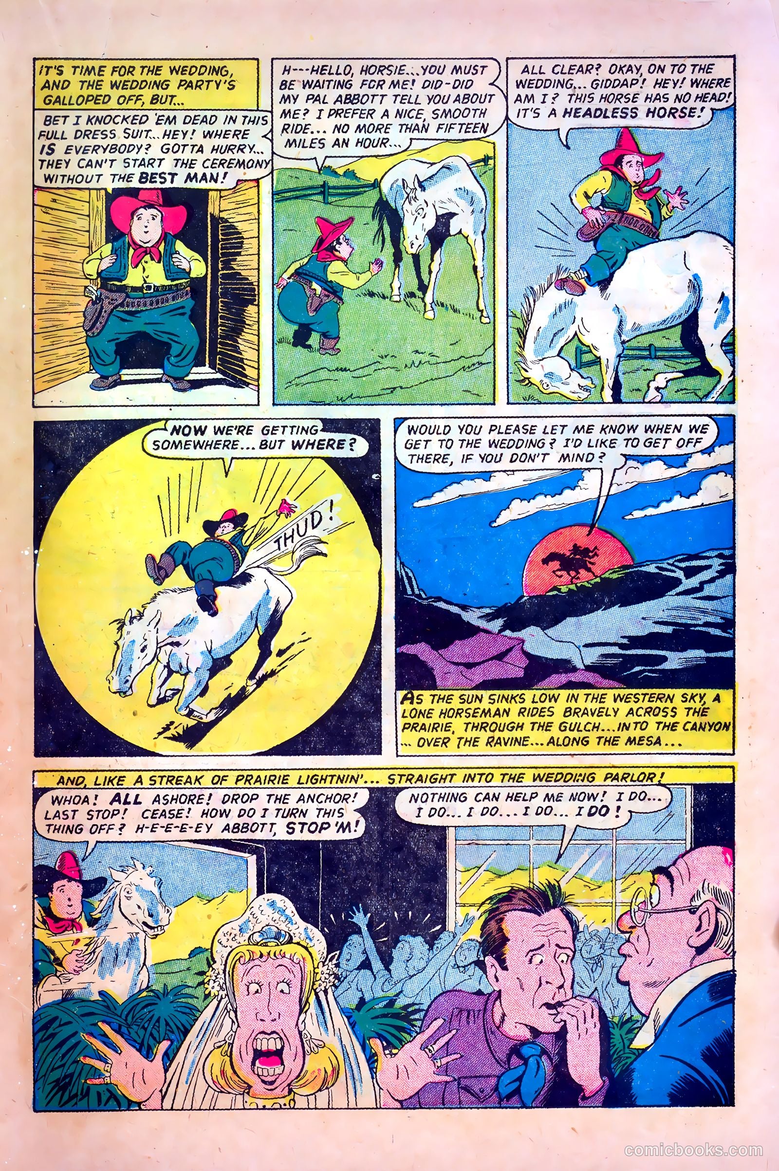Abbott and Costello Comics #29 (1955) — page 19 of 36