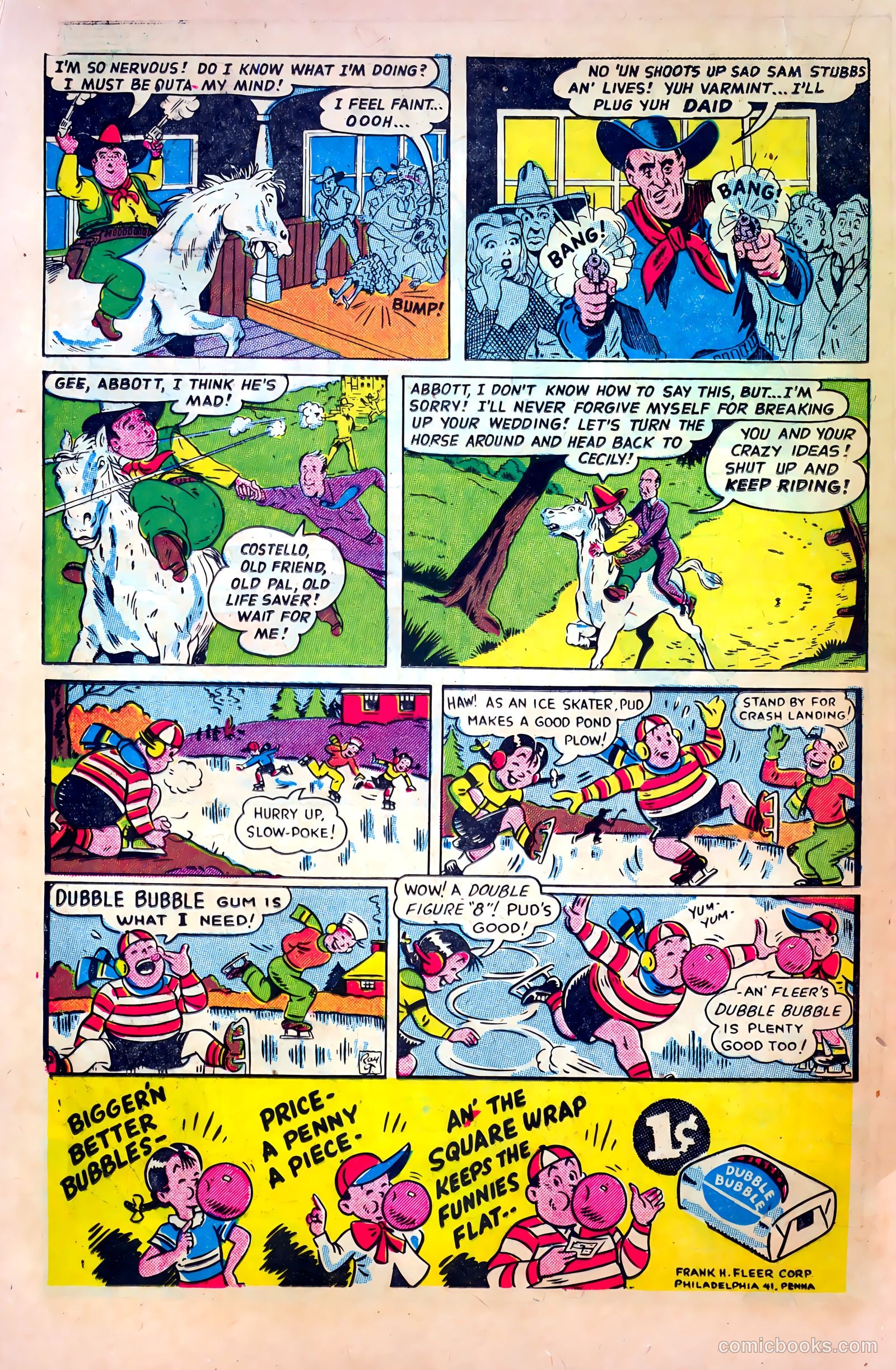 Abbott and Costello Comics #29 (1955) — page 20 of 36