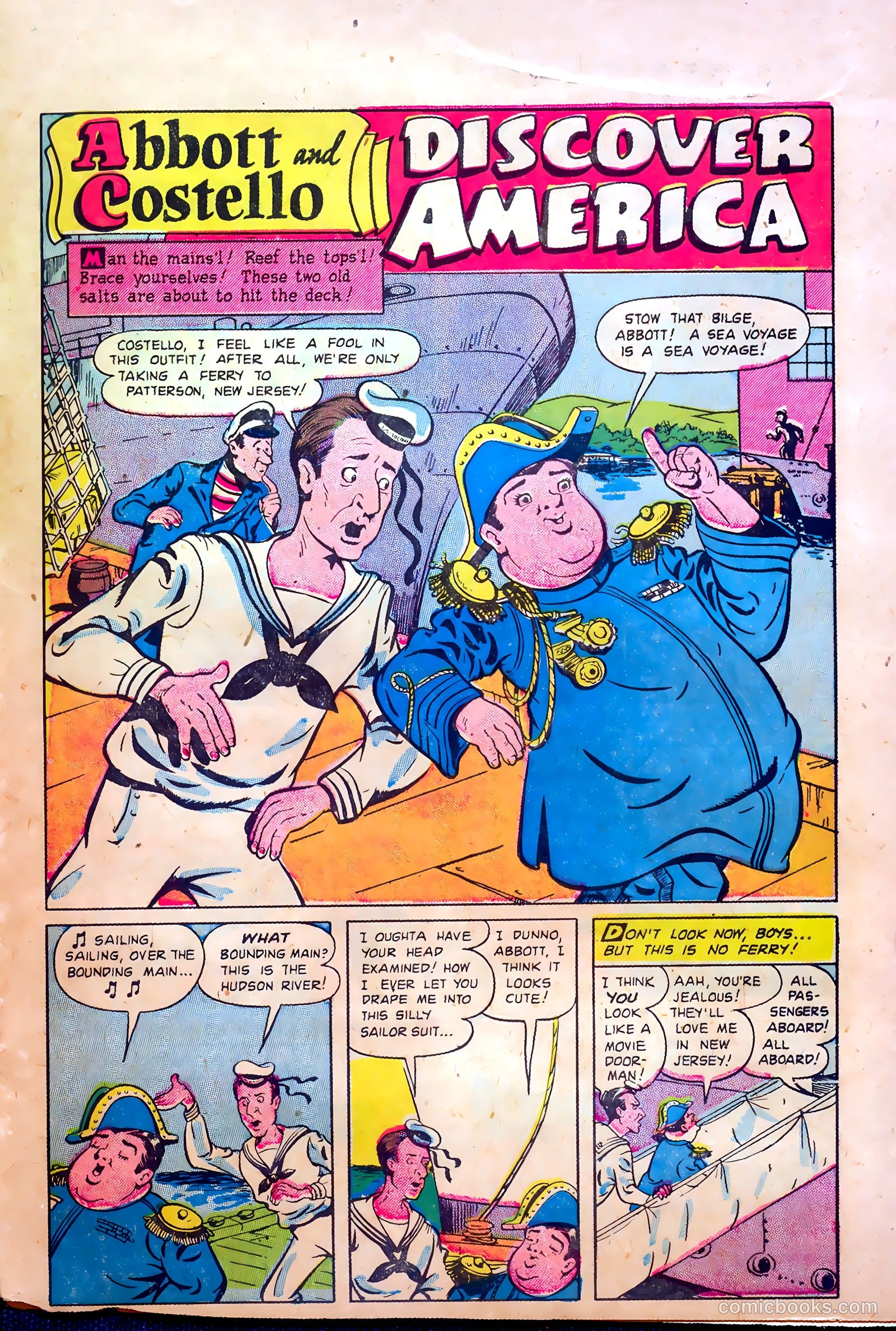 Abbott and Costello Comics #29 (1955) — page 29 of 36
