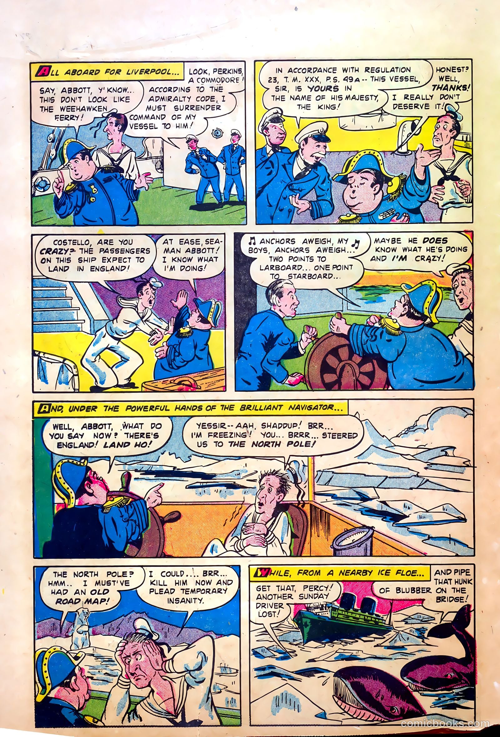 Abbott and Costello Comics #29 (1955) — page 30 of 36