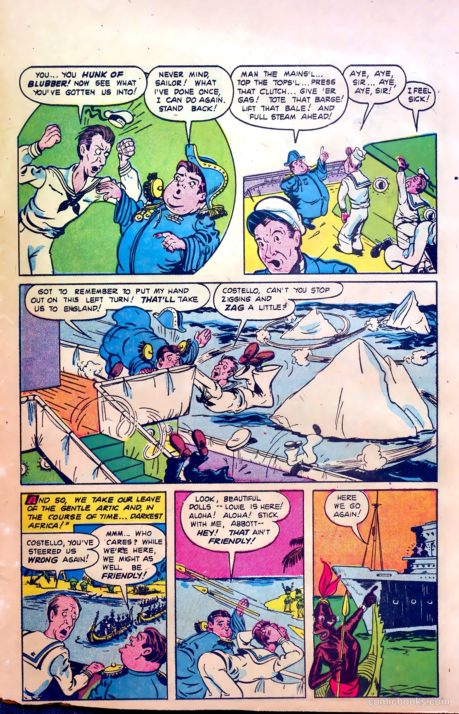 Abbott and Costello Comics #29 (1955) — page 31 of 36