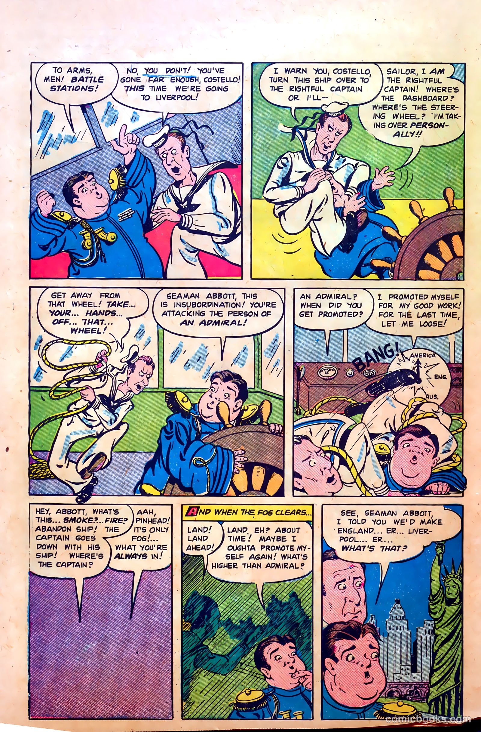 Abbott and Costello Comics #29 (1955) — page 32 of 36