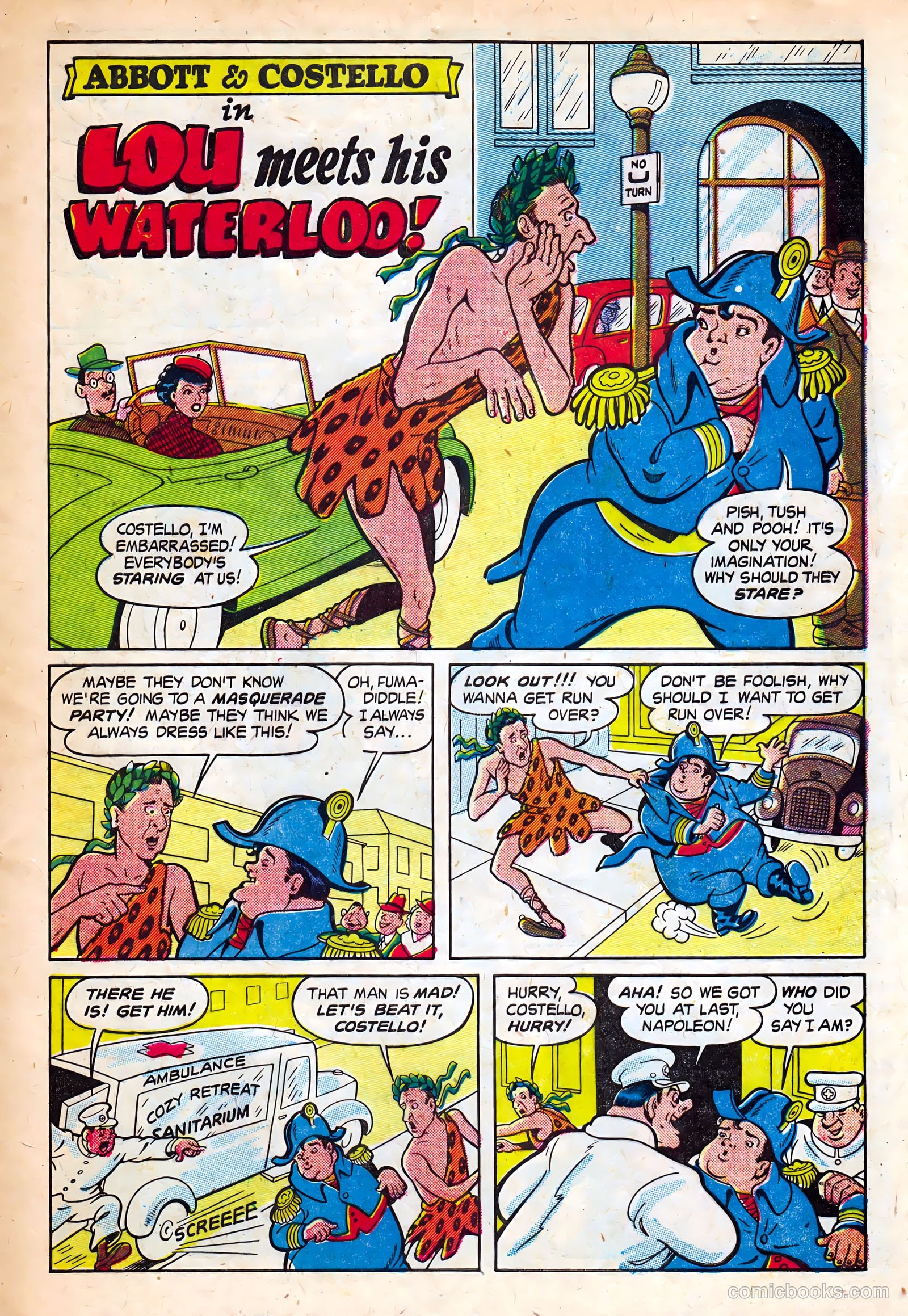 Abbott and Costello Comics #30 (1955) — page 3 of 36