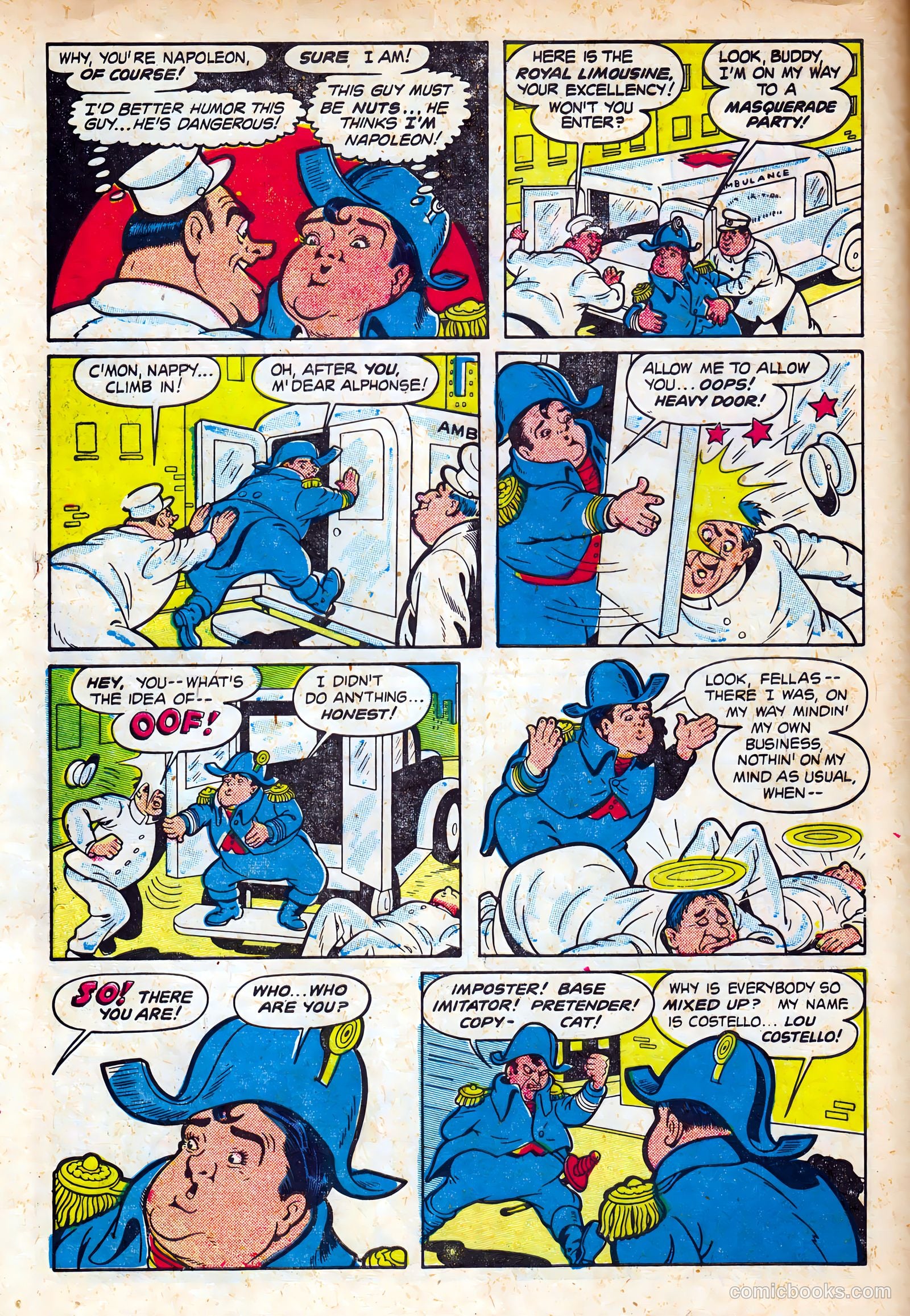 Abbott and Costello Comics #30 (1955) — page 4 of 36