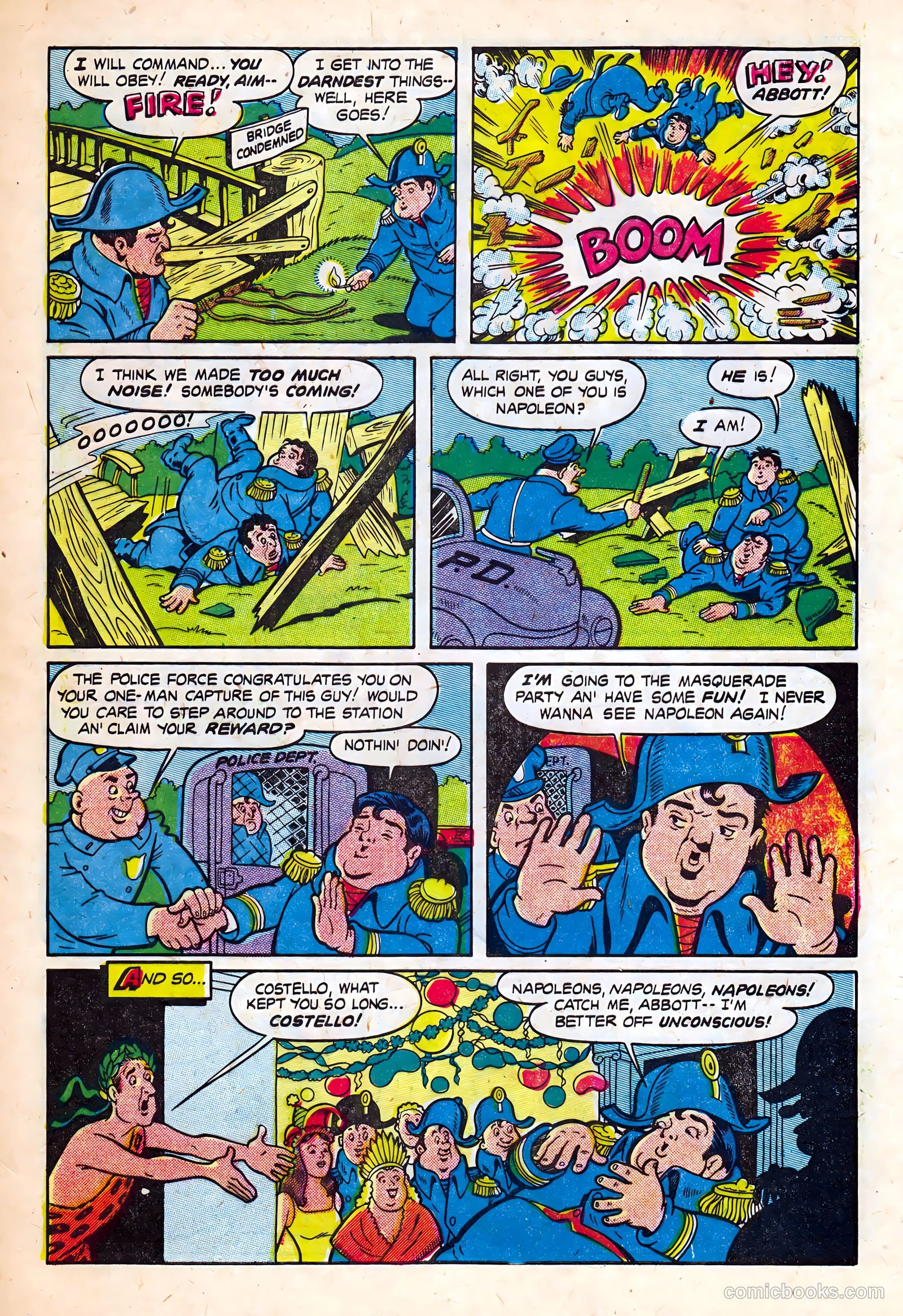 Abbott and Costello Comics #30 (1955) — page 7 of 36