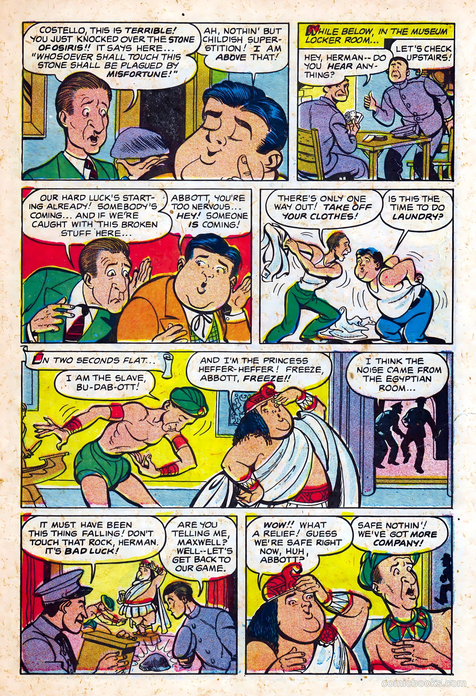 Abbott and Costello Comics #30 (1955) — page 9 of 36
